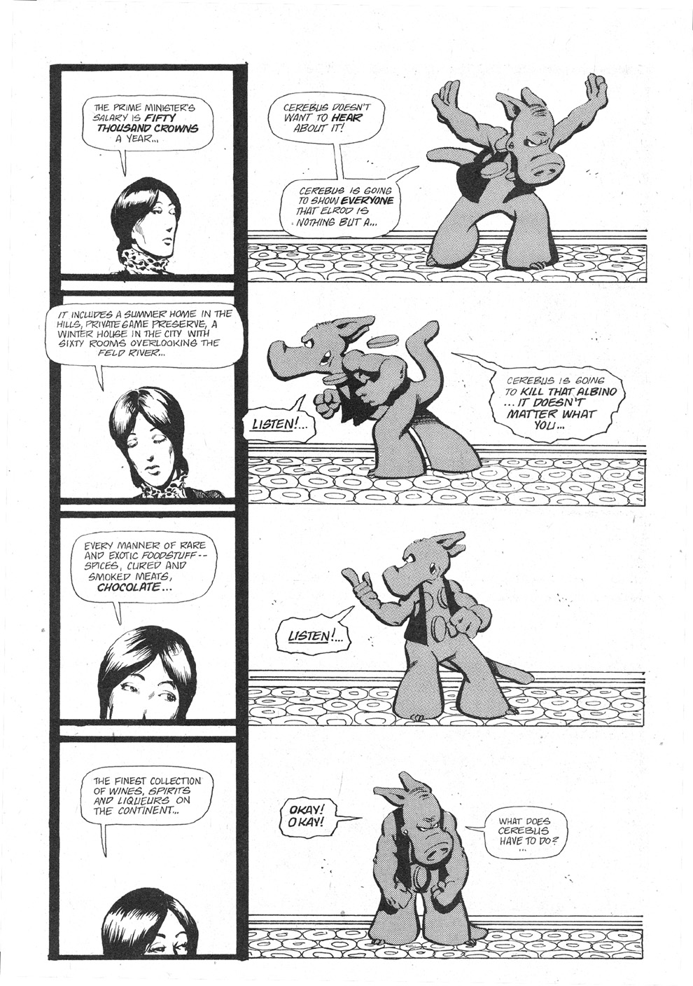 Read online Cerebus comic -  Issue #38 - 20