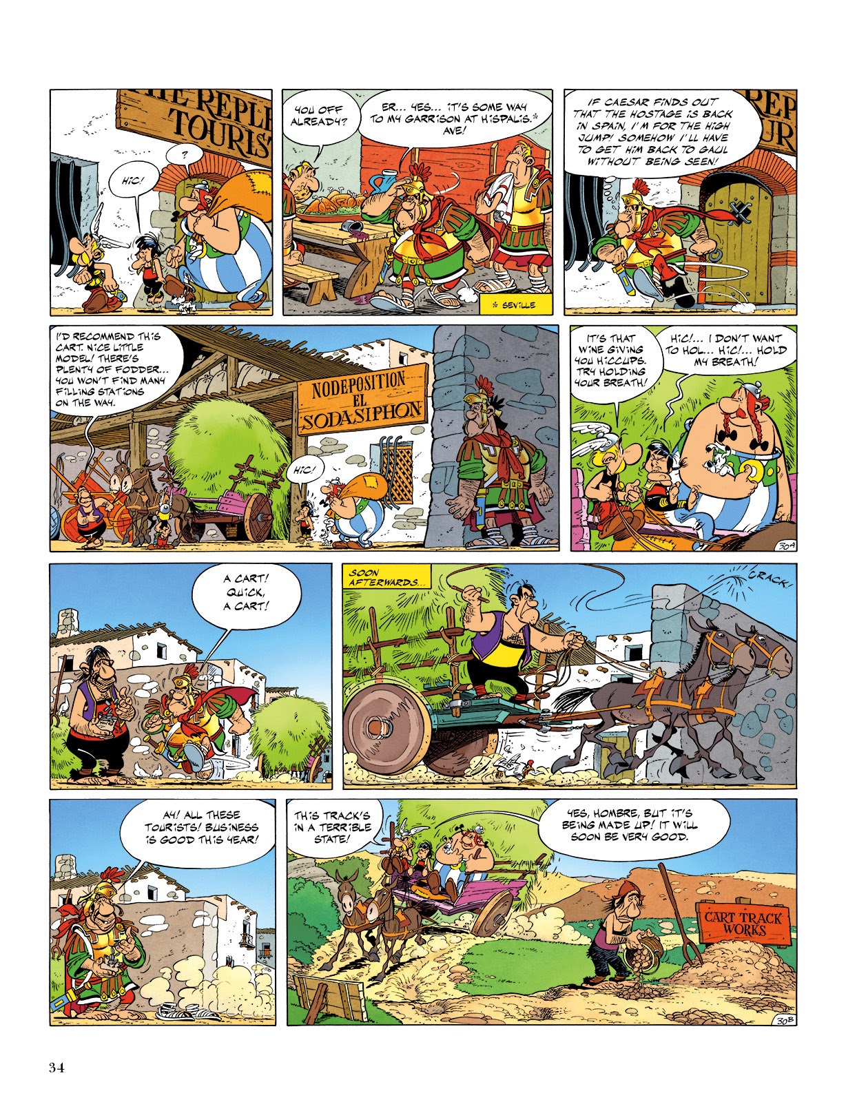 Read online Asterix comic -  Issue #14 - 35