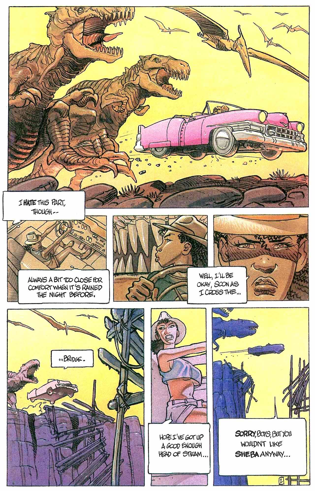 Read online Cadillacs and Dinosaurs comic -  Issue #5 - 24