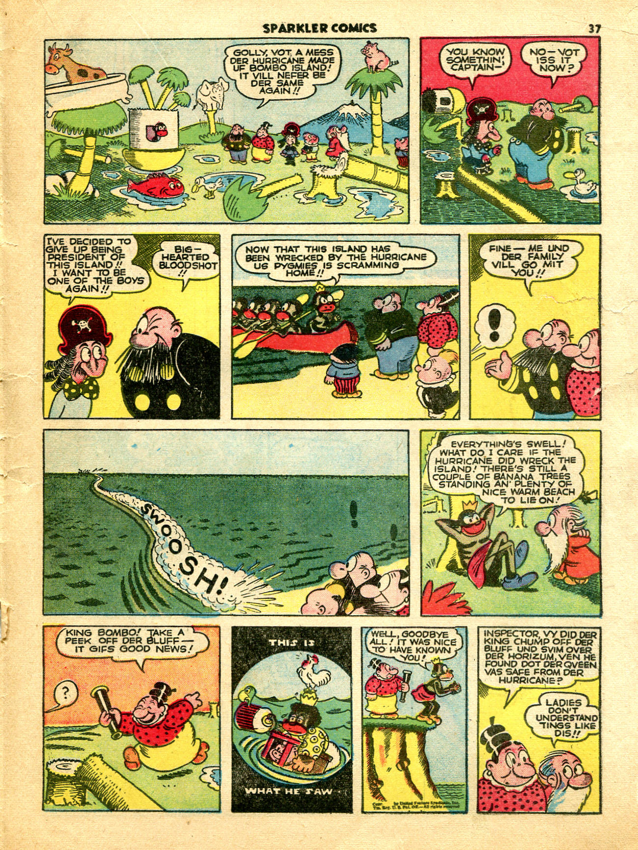 Read online Sparkler Comics comic -  Issue #7 - 31