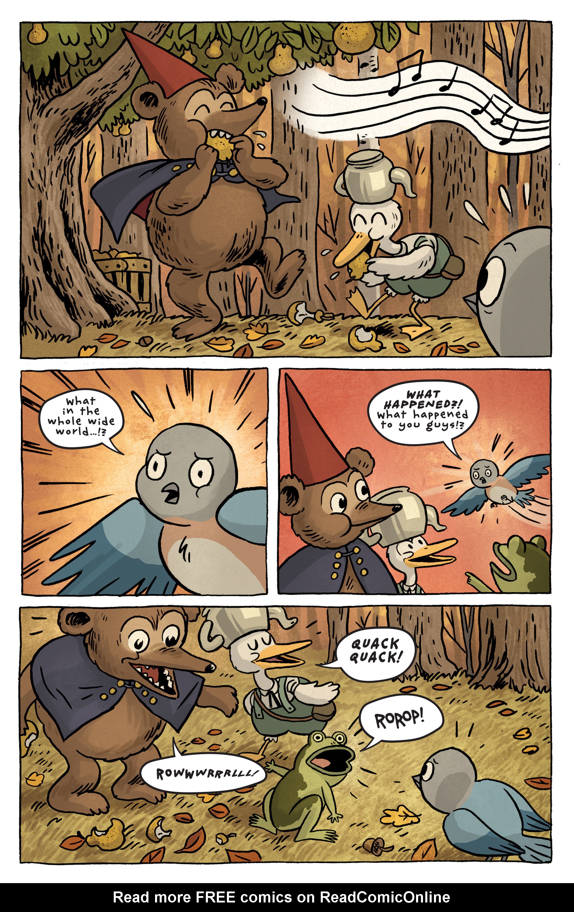 Read online Over the Garden Wall (2015) comic Issue 3