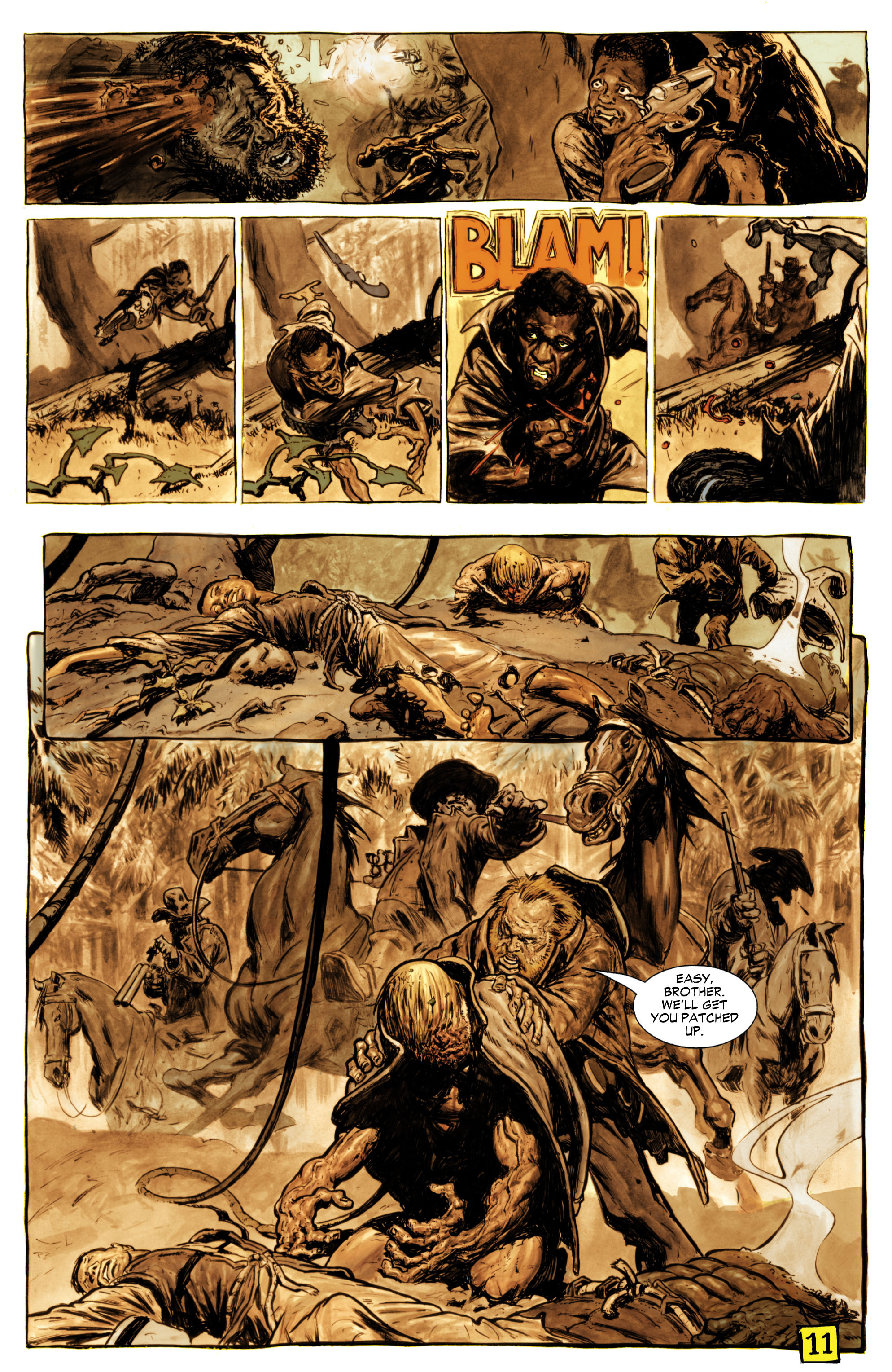 Read online Jonah Hex (2006) comic -  Issue #36 - 12