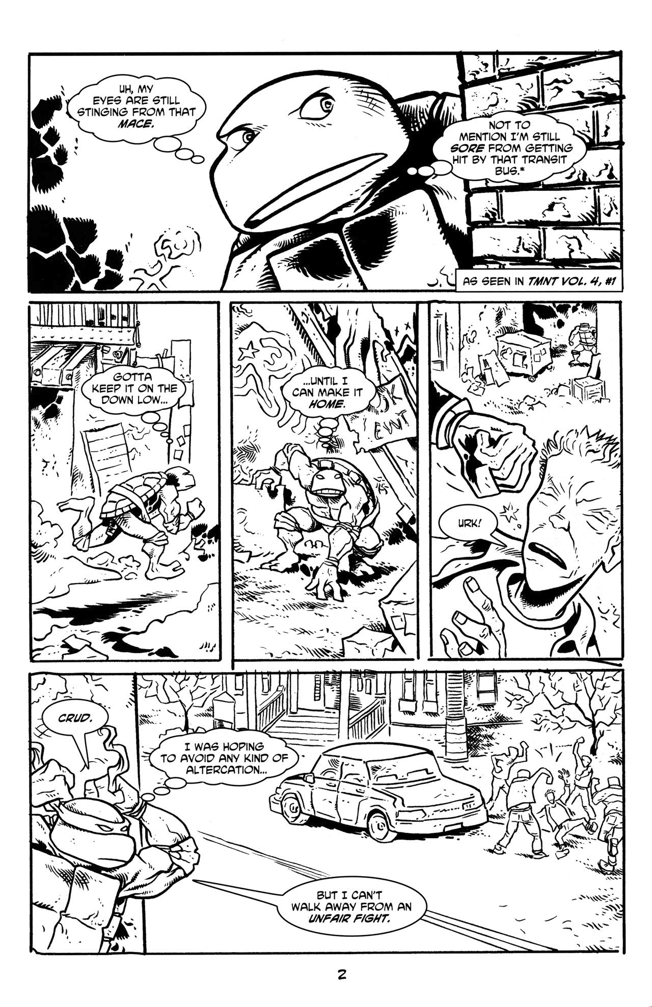 Read online Michelangelo The Third Kind comic -  Issue #2 - 4