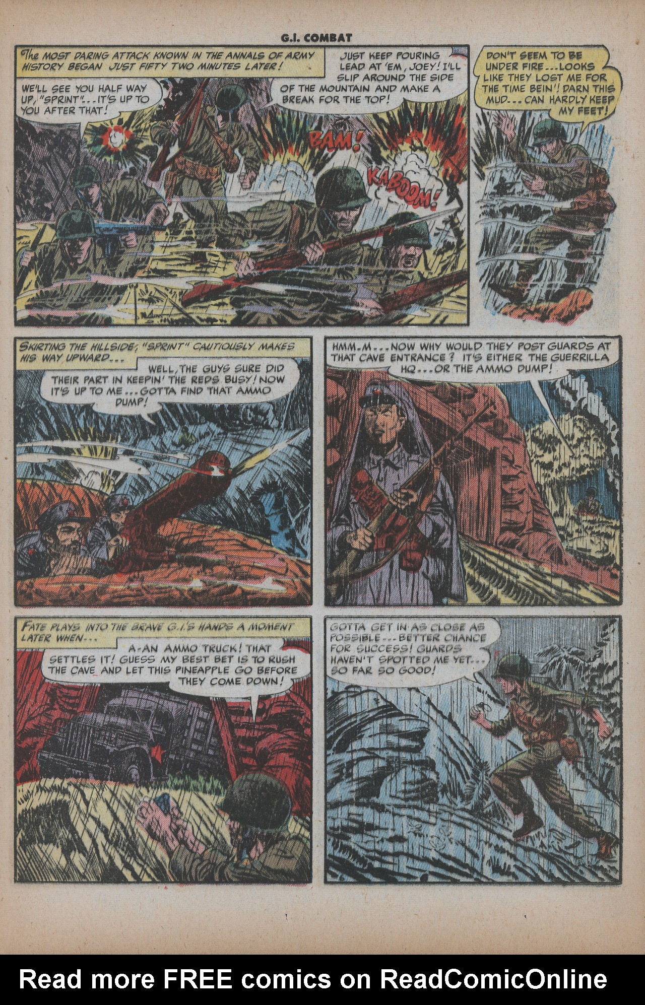 Read online G.I. Combat (1952) comic -  Issue #19 - 23