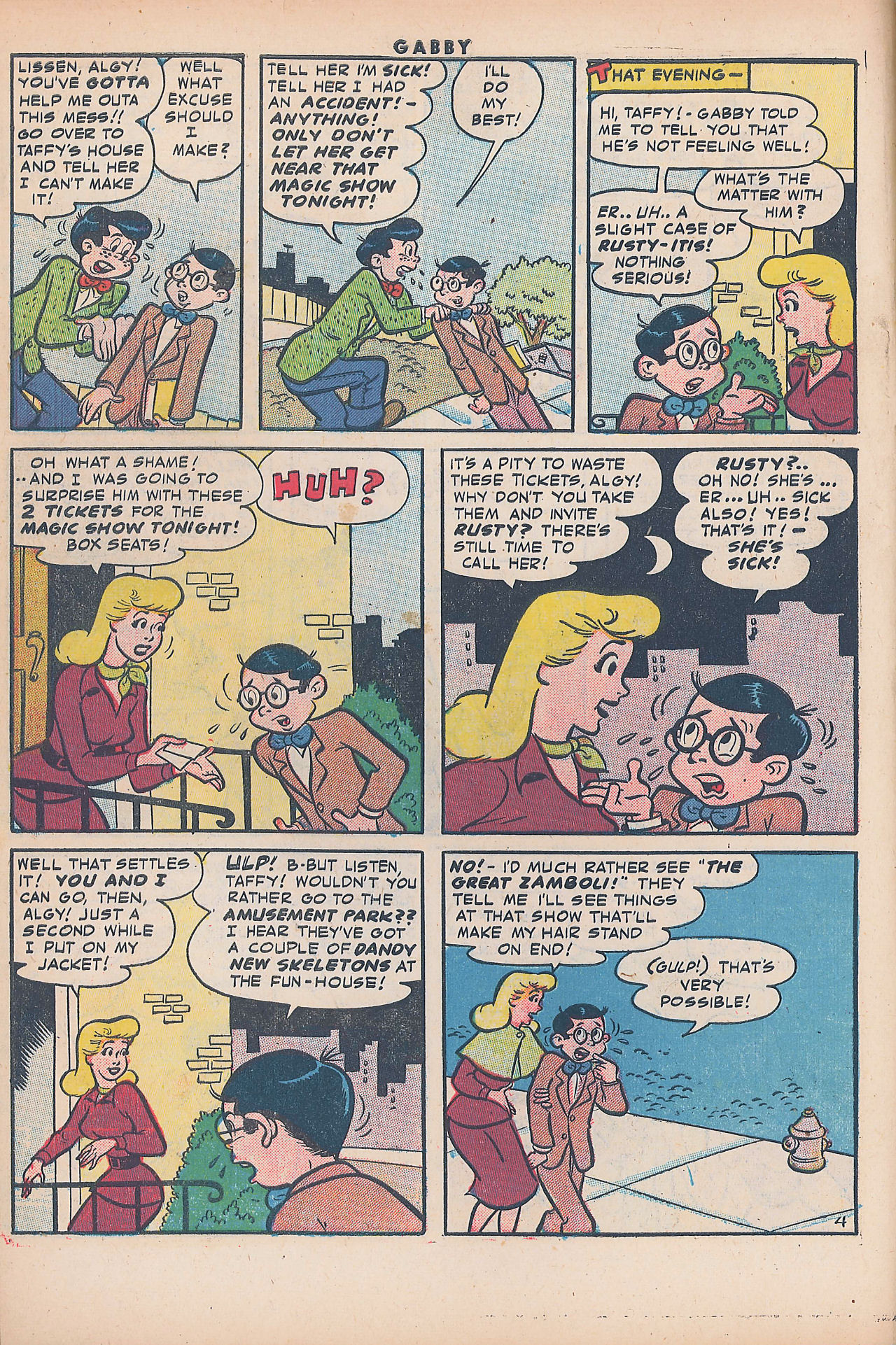 Read online Gabby comic -  Issue #4 - 6