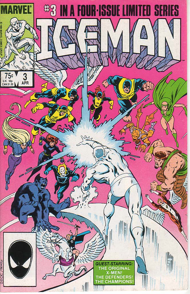Read online Iceman (1984) comic -  Issue #3 - 1