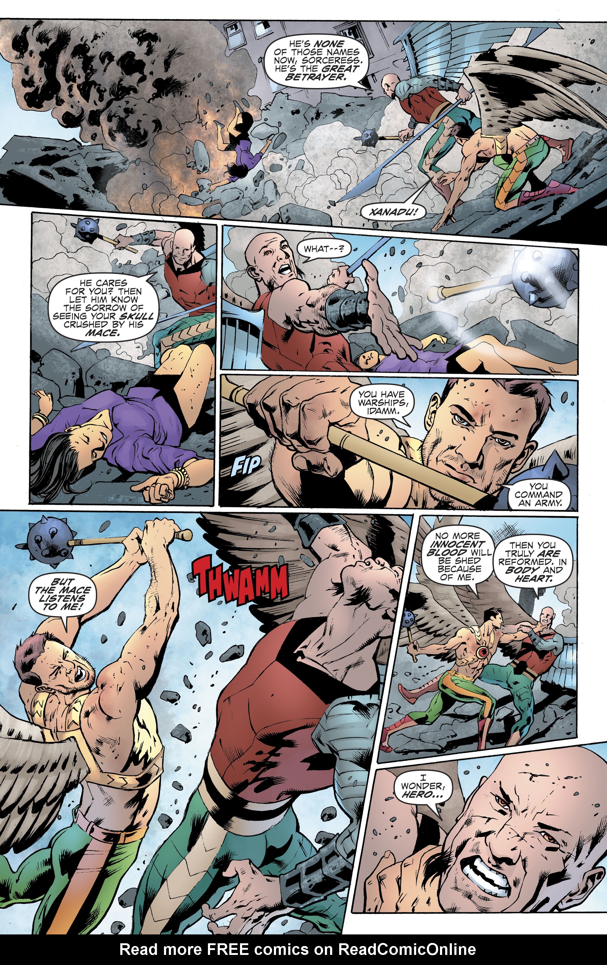Read online Hawkman (2018) comic -  Issue #10 - 8