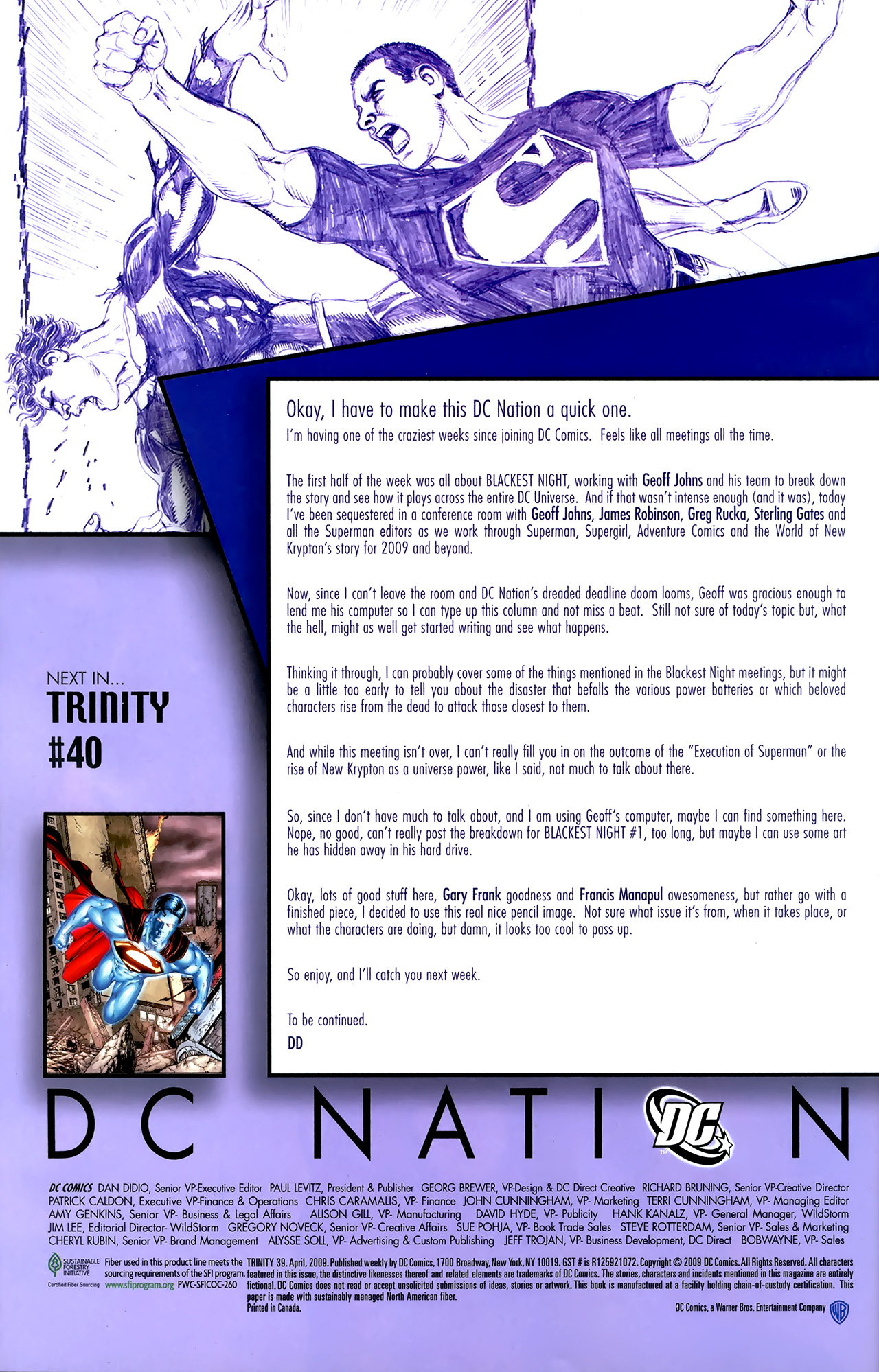 Read online Trinity (2008) comic -  Issue #39 - 23