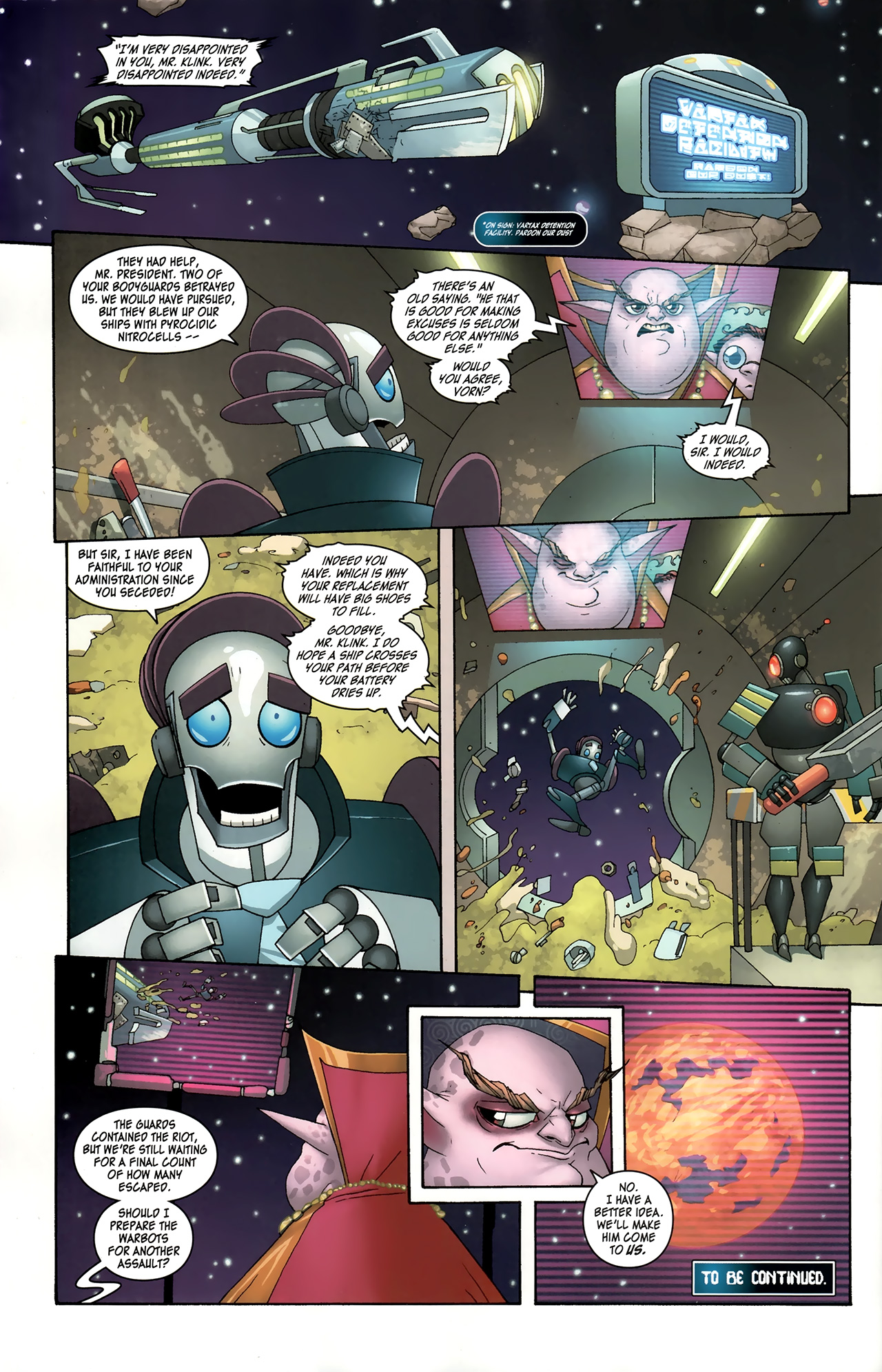 Read online Ratchet & Clank comic -  Issue #2 - 23
