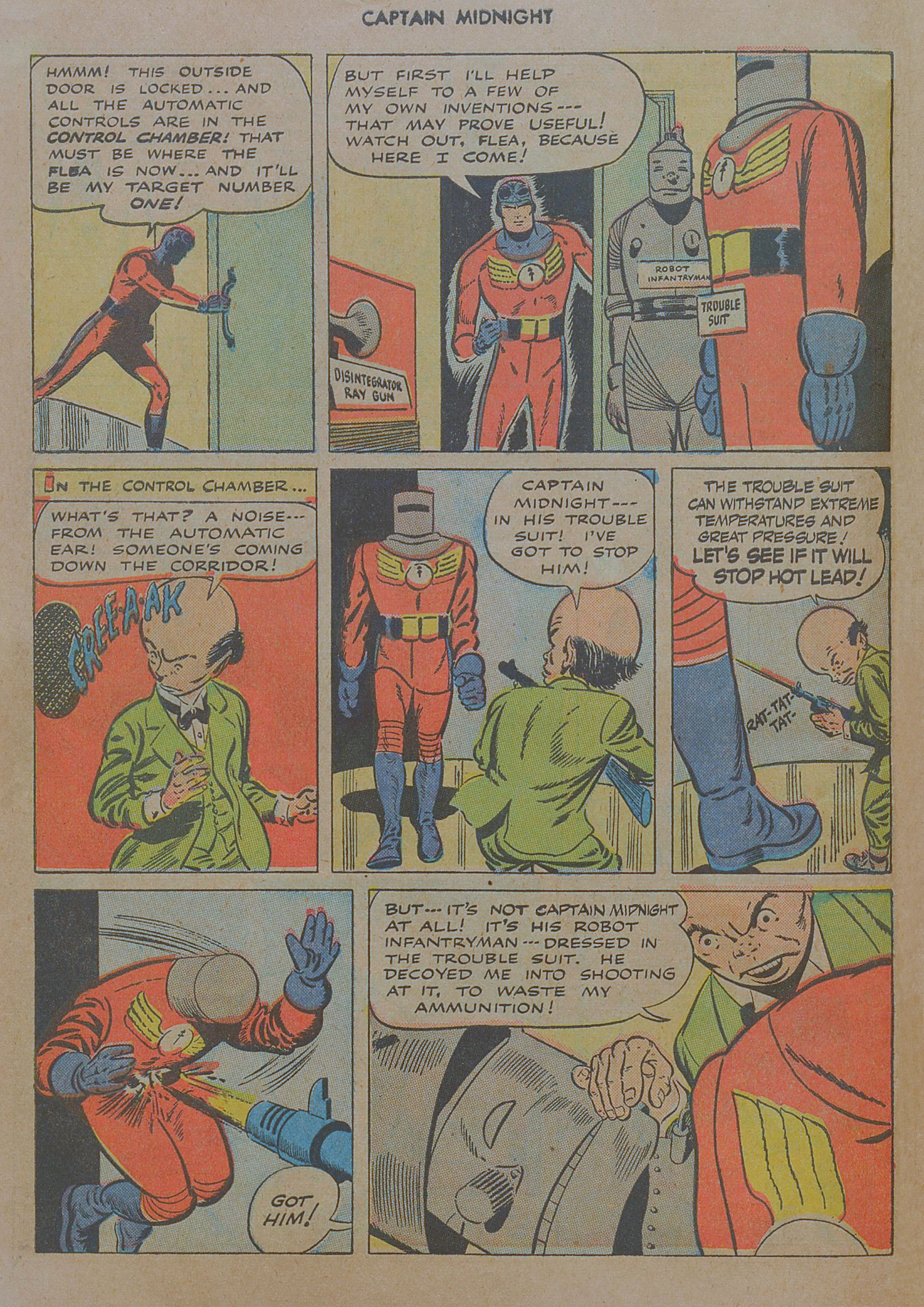 Read online Captain Midnight (1942) comic -  Issue #67 - 6