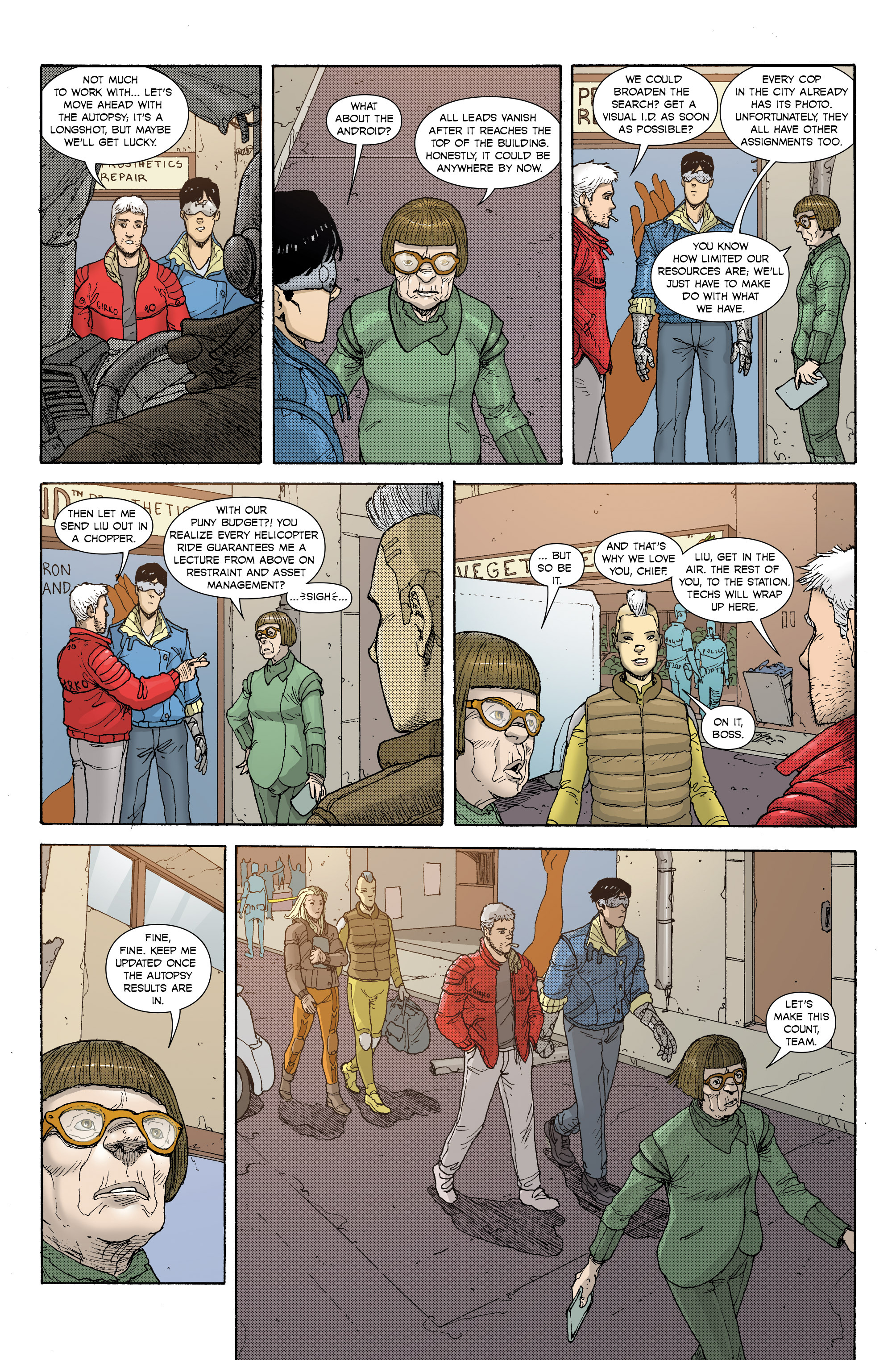 Read online Man Plus comic -  Issue #1 - 16