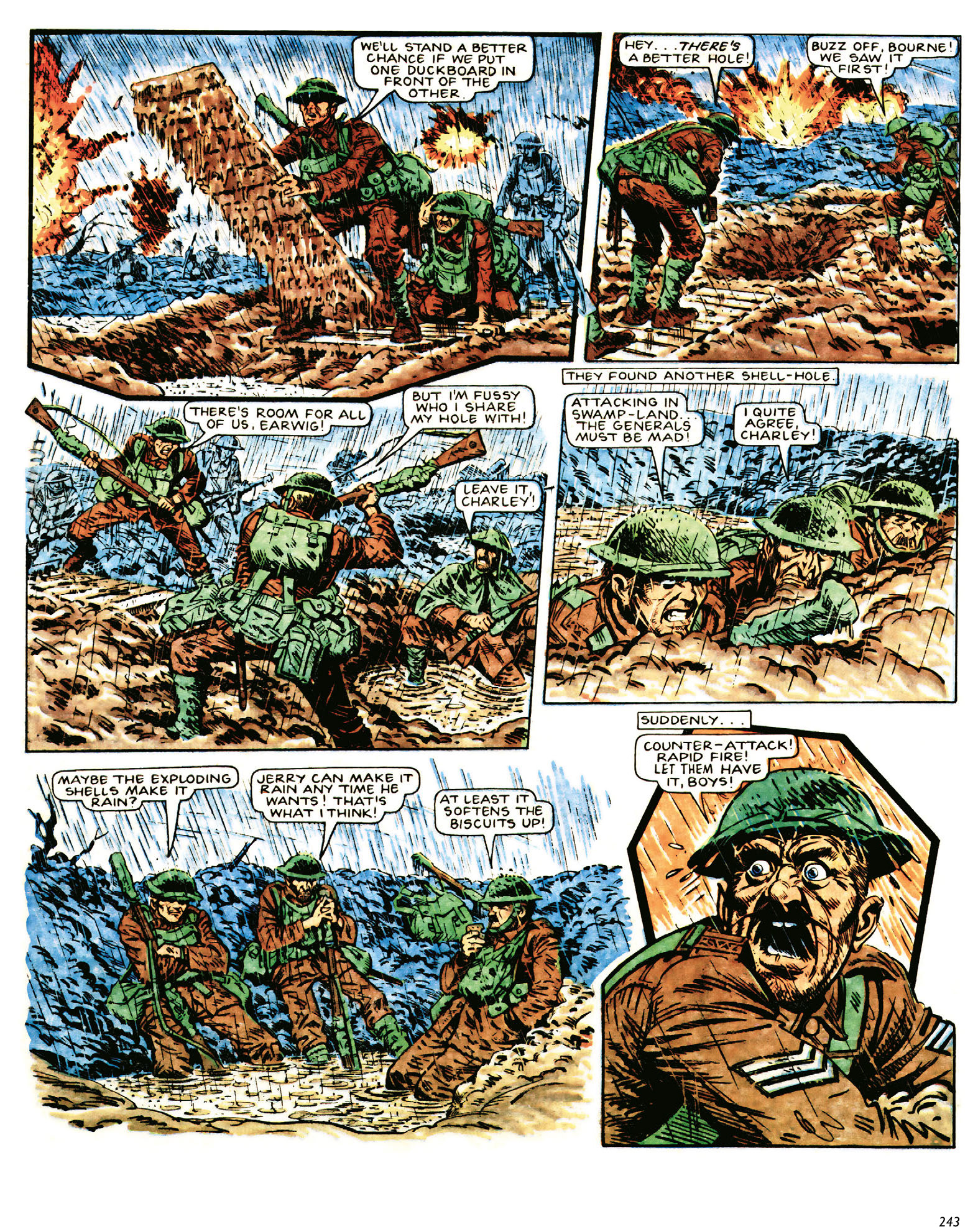 Read online Charley's War: The Definitive Collection comic -  Issue # TPB 2 - 243