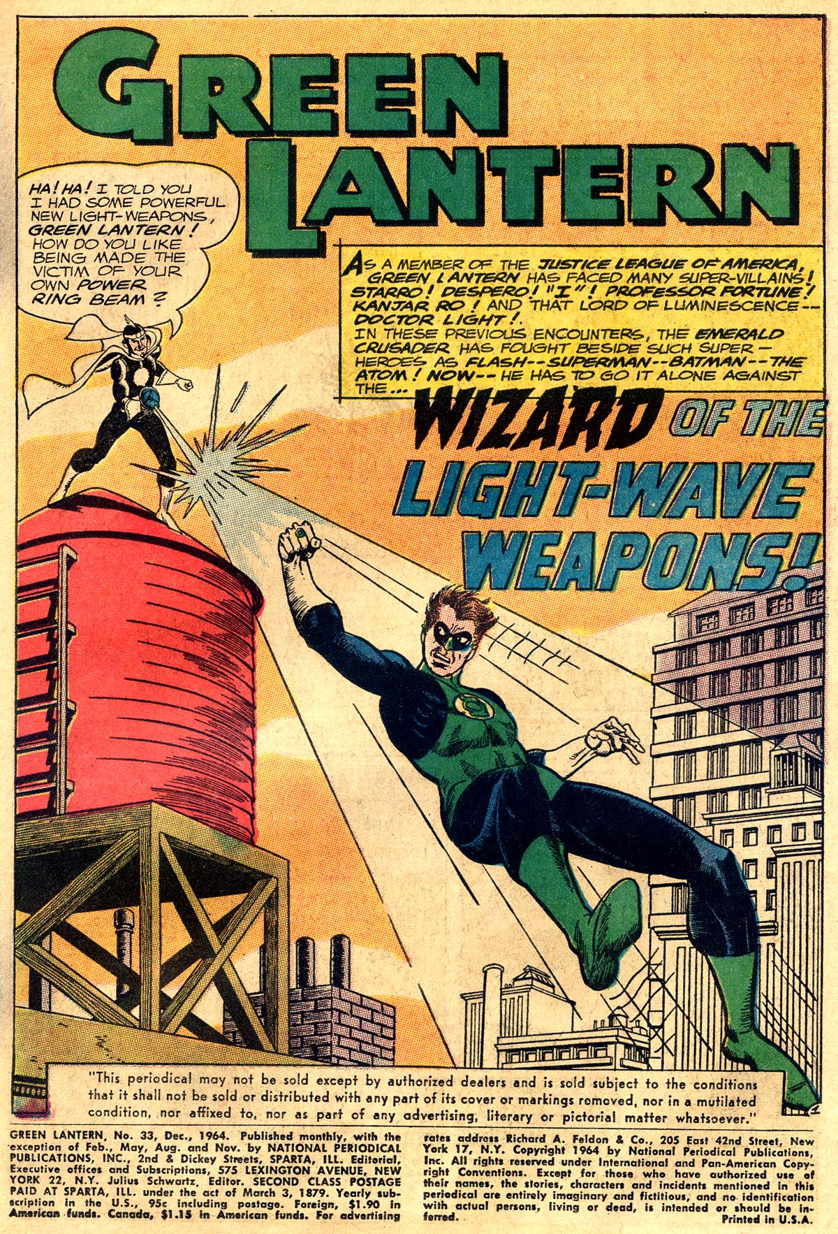 Read online Green Lantern (1960) comic -  Issue #33 - 3