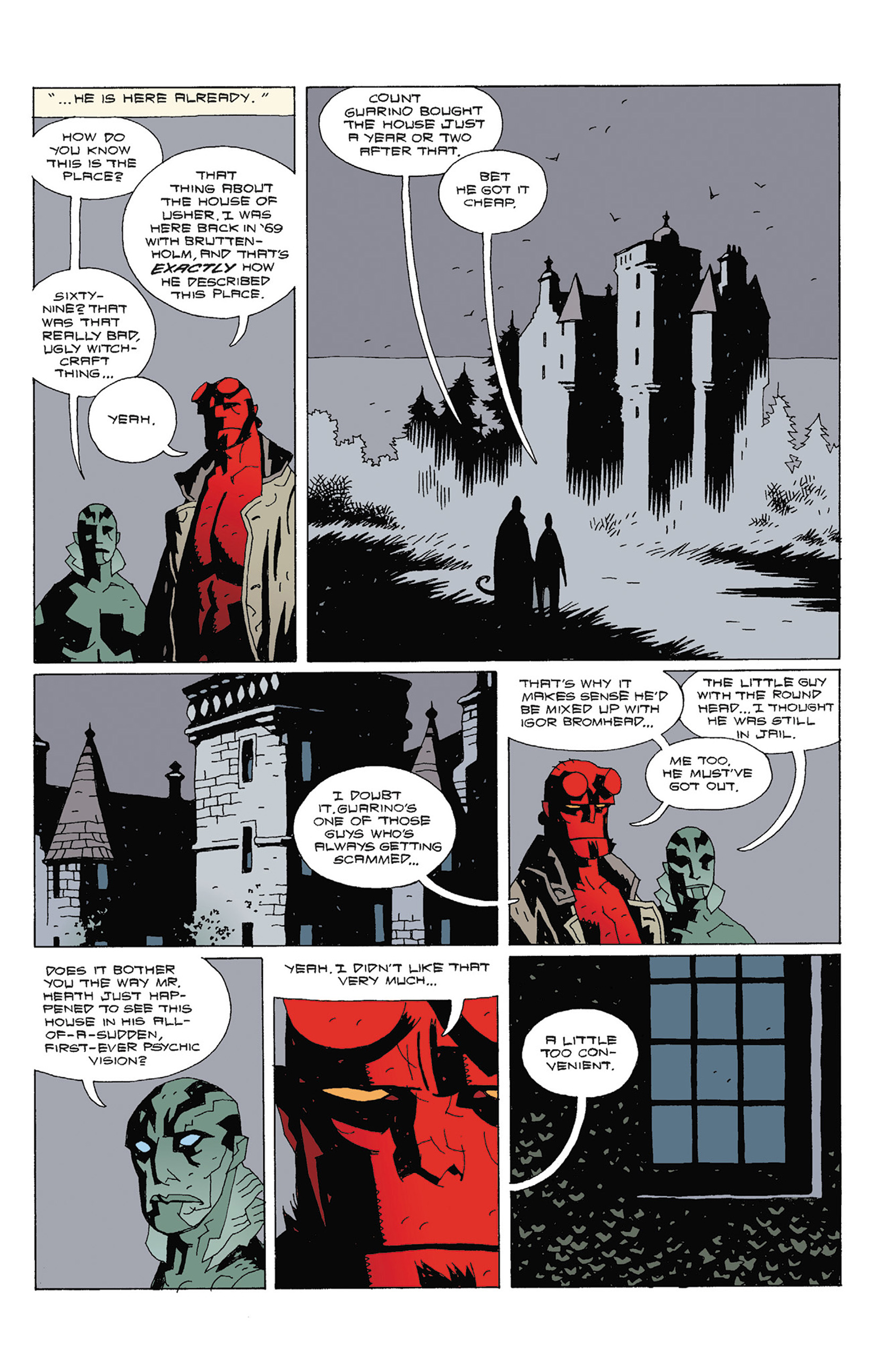 Read online Hellboy: The Right Hand of Doom comic -  Issue # TPB - 89