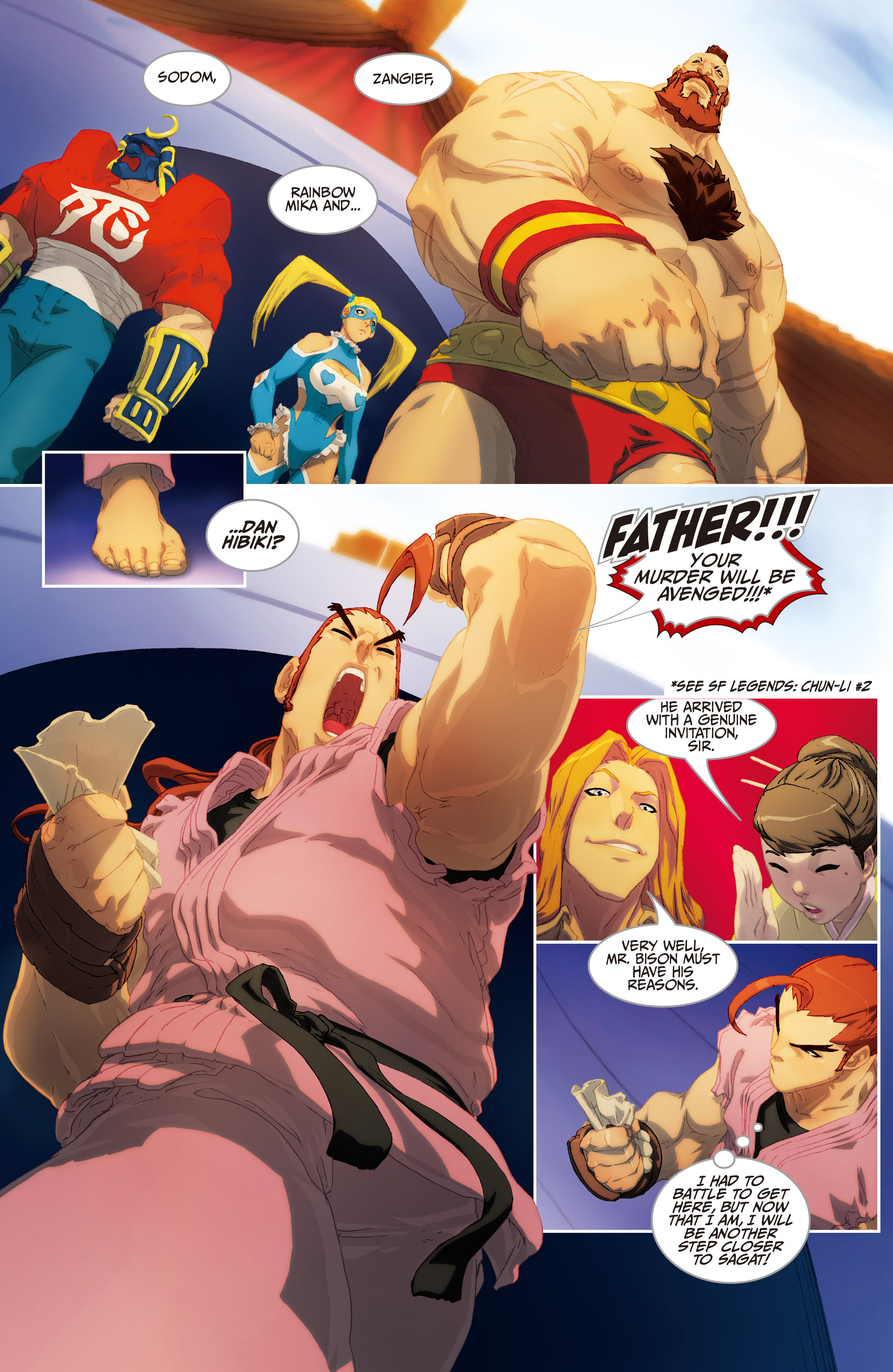 Read online Street Fighter II Turbo comic -  Issue #5 - 13