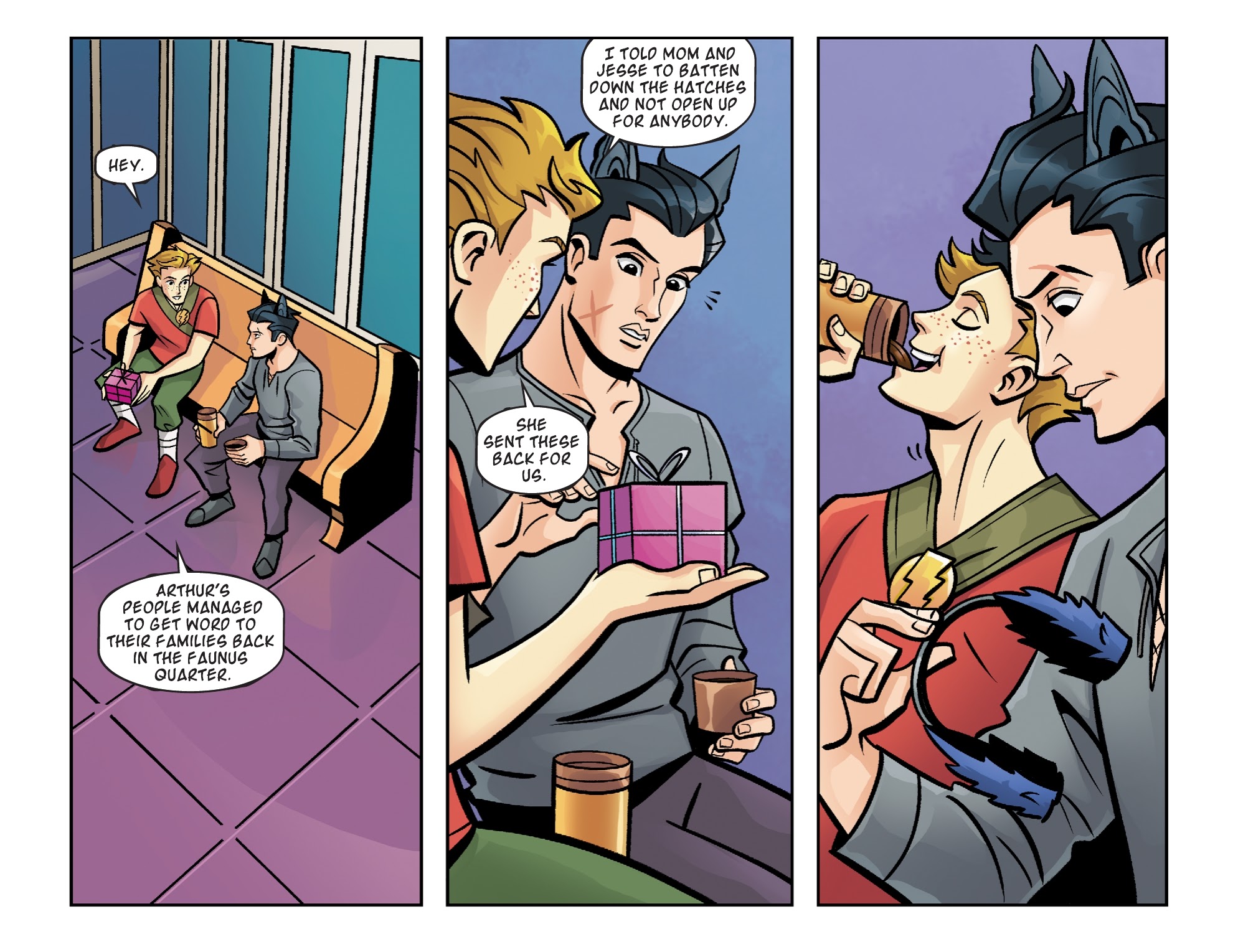 Read online RWBY/Justice League comic -  Issue #10 - 17