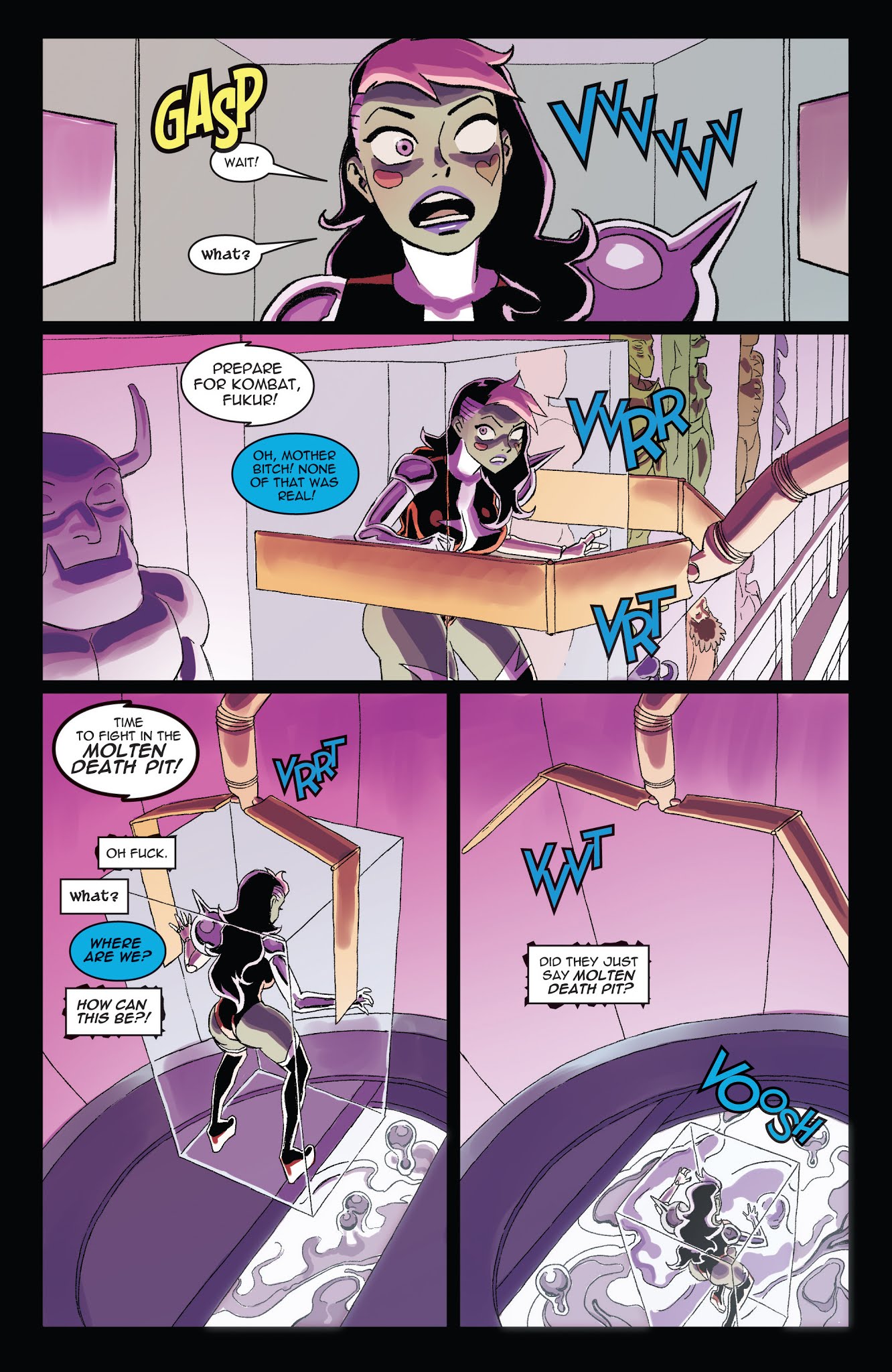 Read online Danger Doll Squad: Galactic Gladiators comic -  Issue #3 - 11