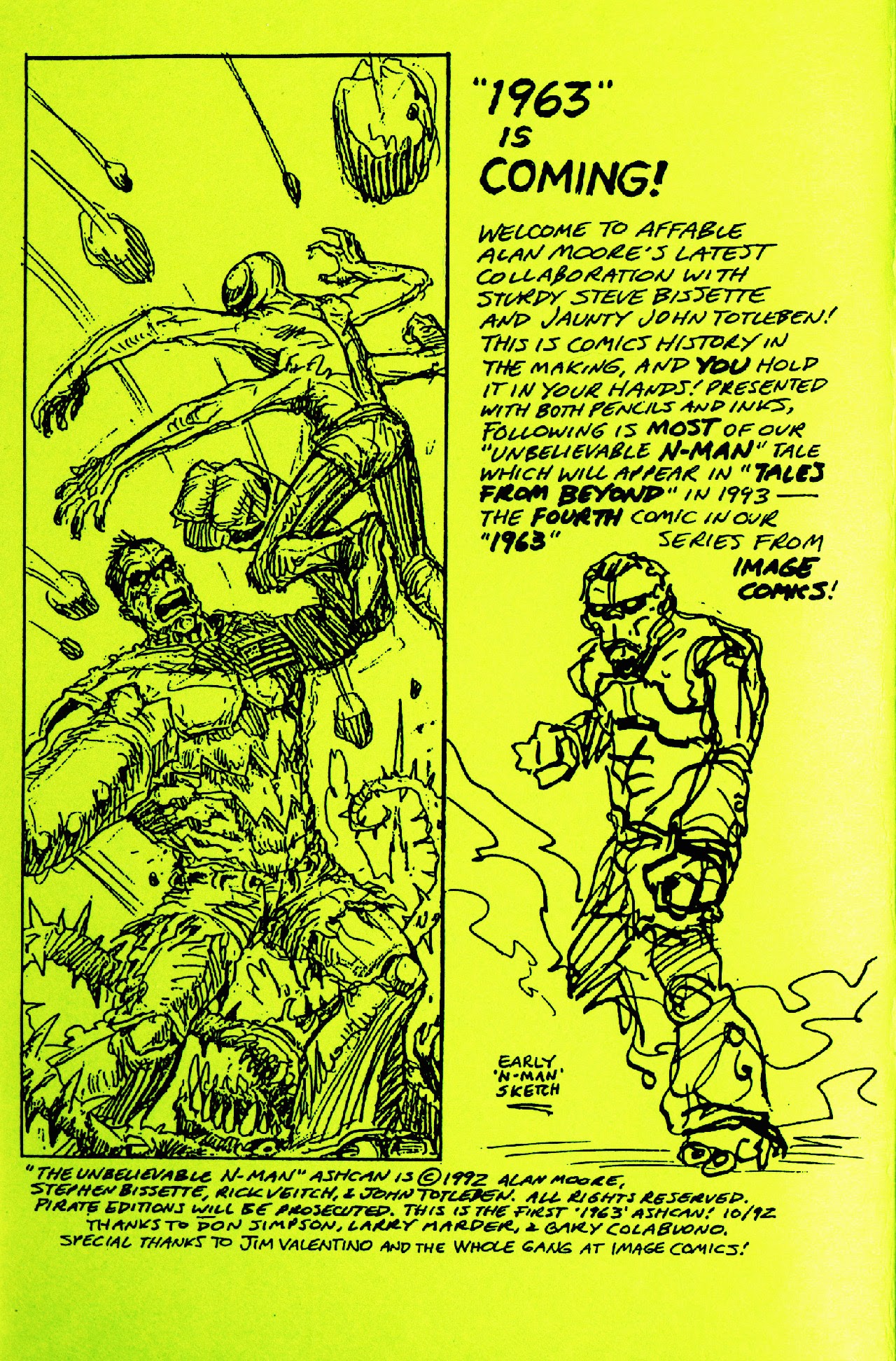 Read online 1963 Ashcan comic -  Issue #1 - 2