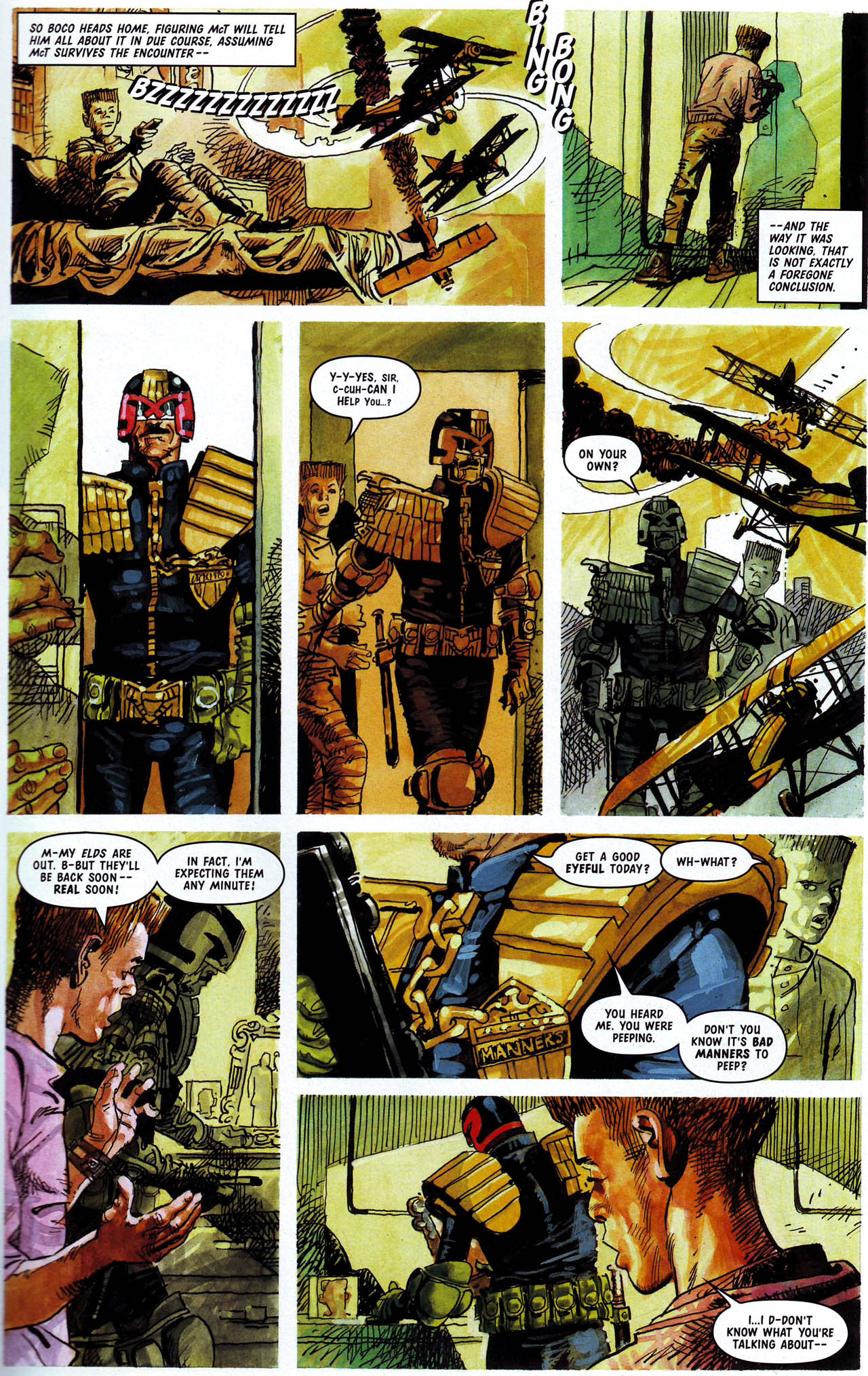 Read online Judge Dredd Megazine (vol. 4) comic -  Issue #4 - 5