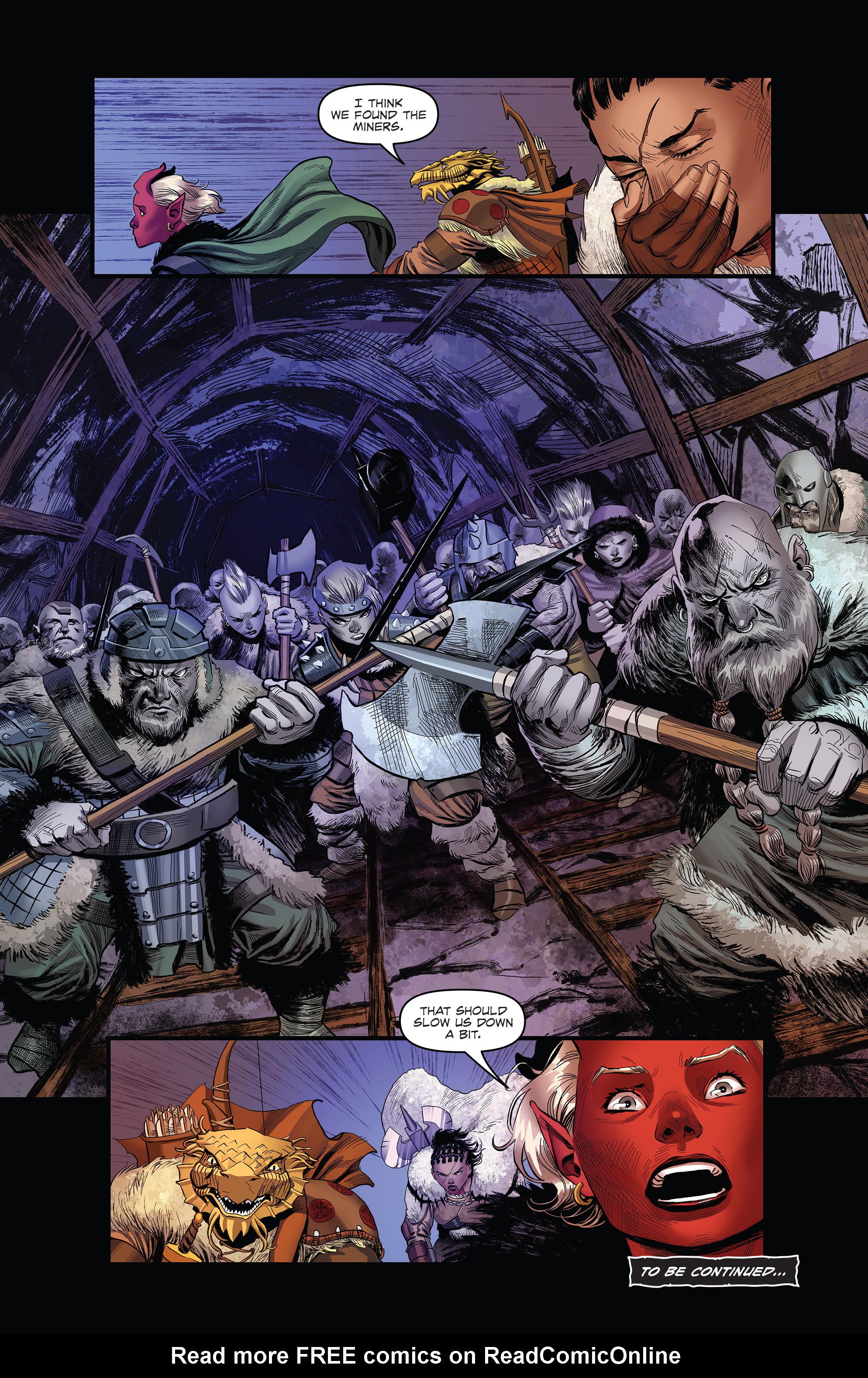 Read online Dungeons & Dragons: At the Spine of the World comic -  Issue #3 - 22