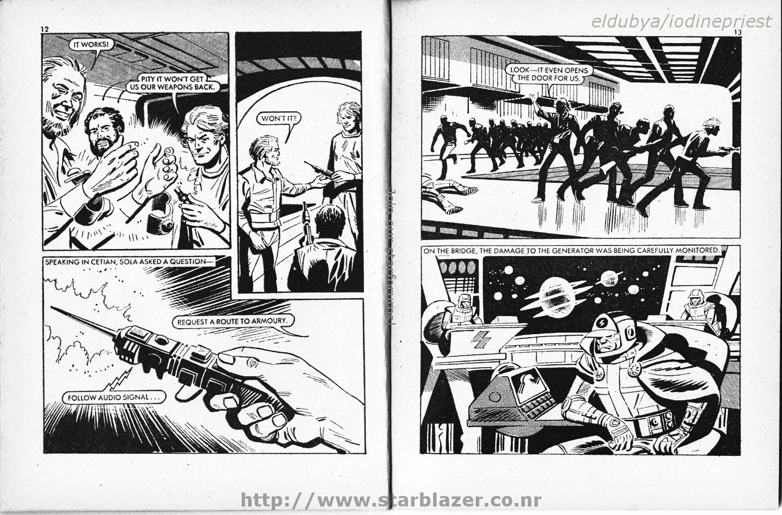 Read online Starblazer comic -  Issue #55 - 8