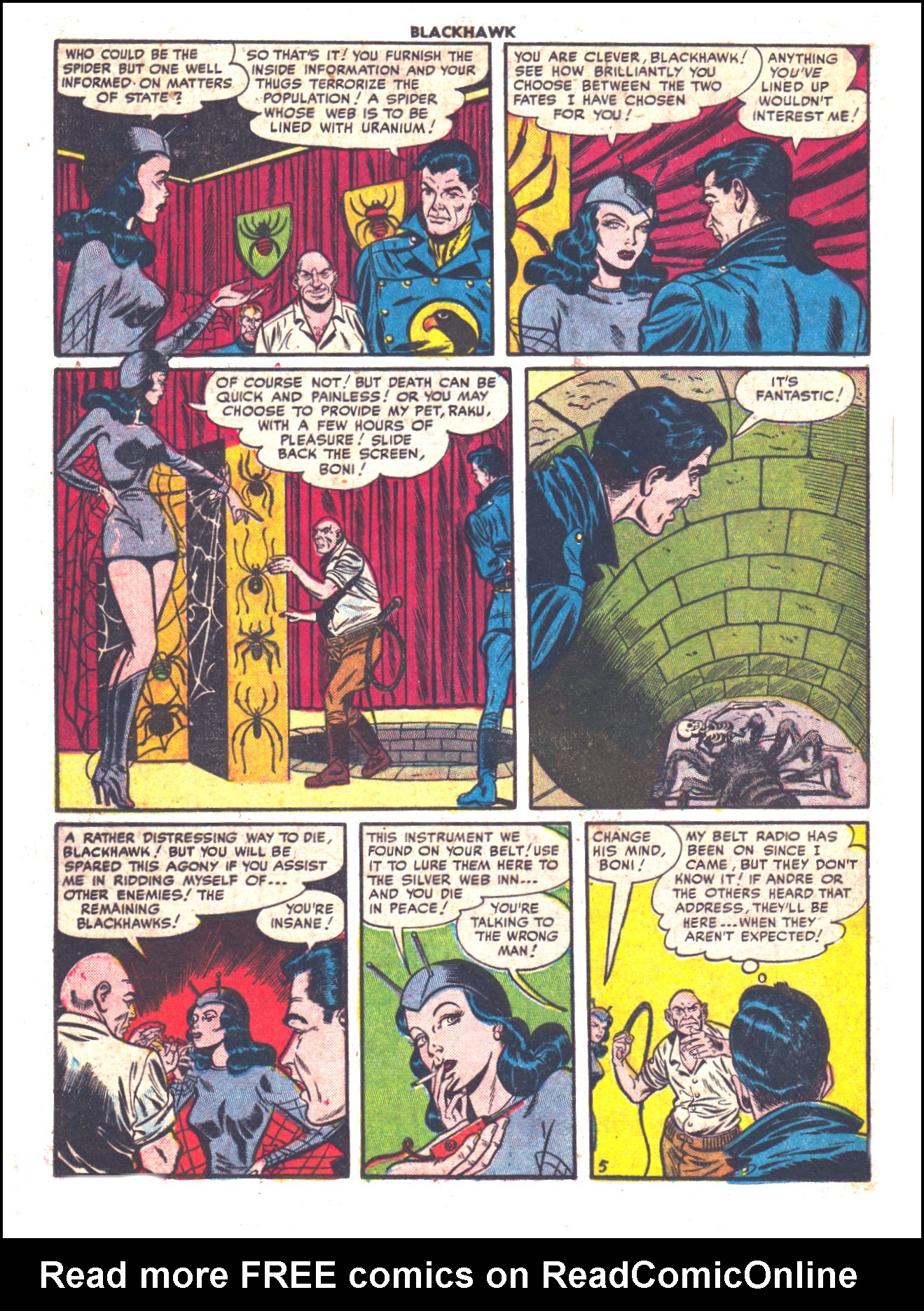 Read online Blackhawk (1957) comic -  Issue #58 - 22