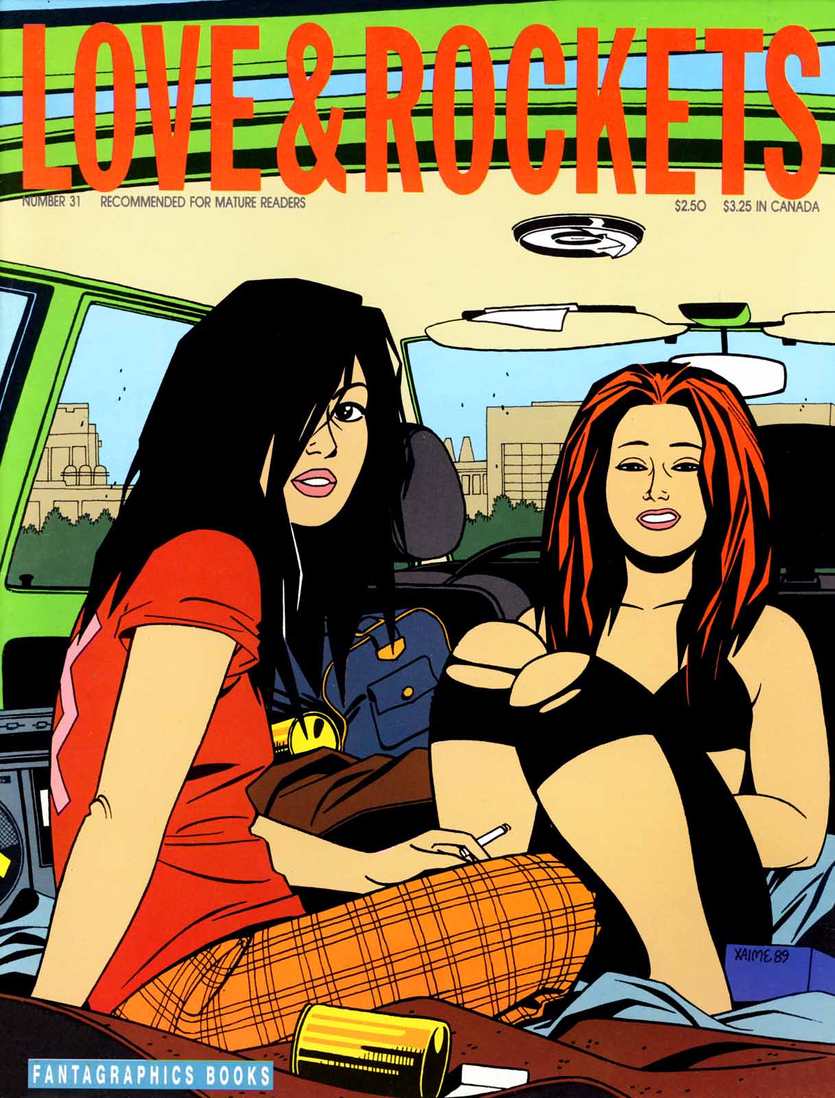 Read online Love and Rockets (1982) comic -  Issue #31 - 1