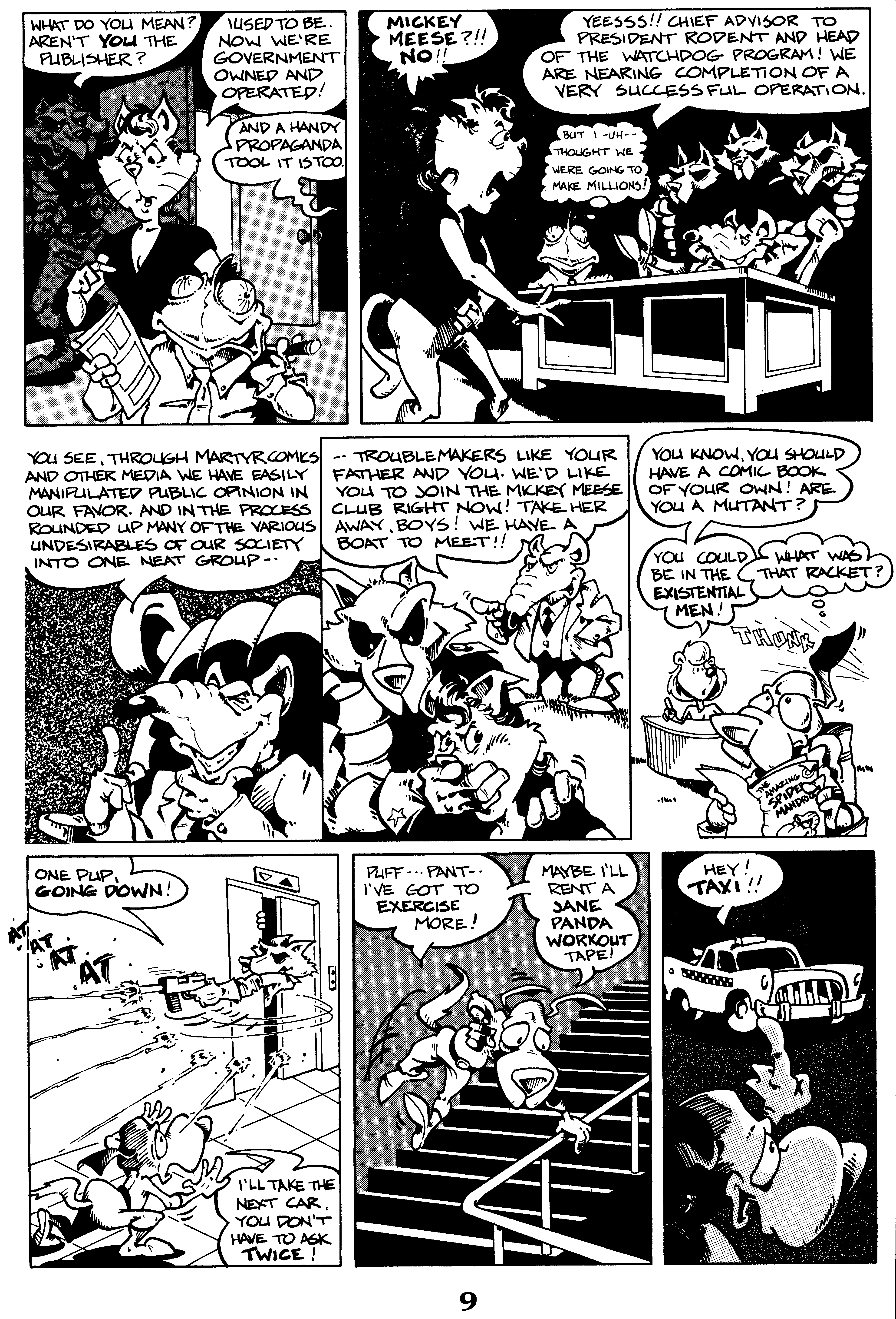 Read online Critters comic -  Issue #22 - 11