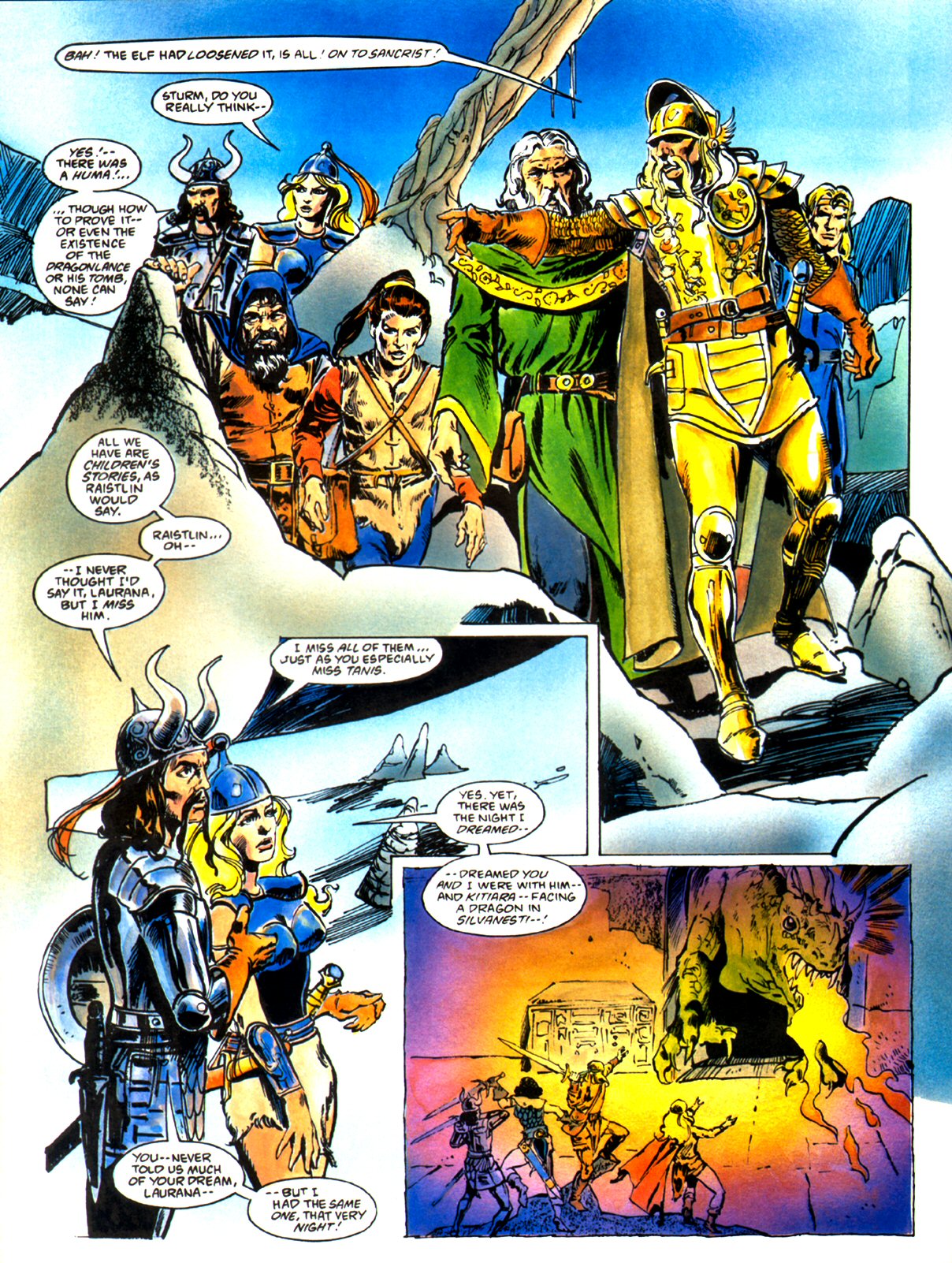 Read online Dragonlance Saga comic -  Issue #4 - 12