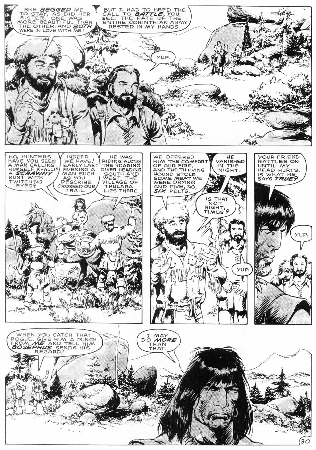 Read online The Savage Sword Of Conan comic -  Issue #154 - 32