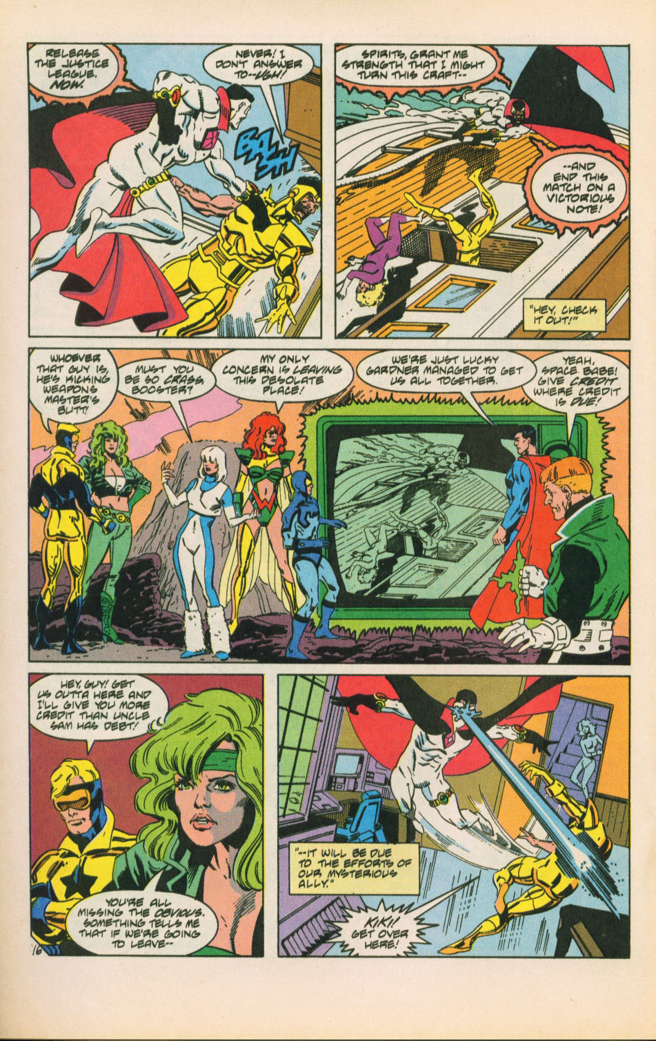 Read online Justice League America comic -  Issue #62 - 17