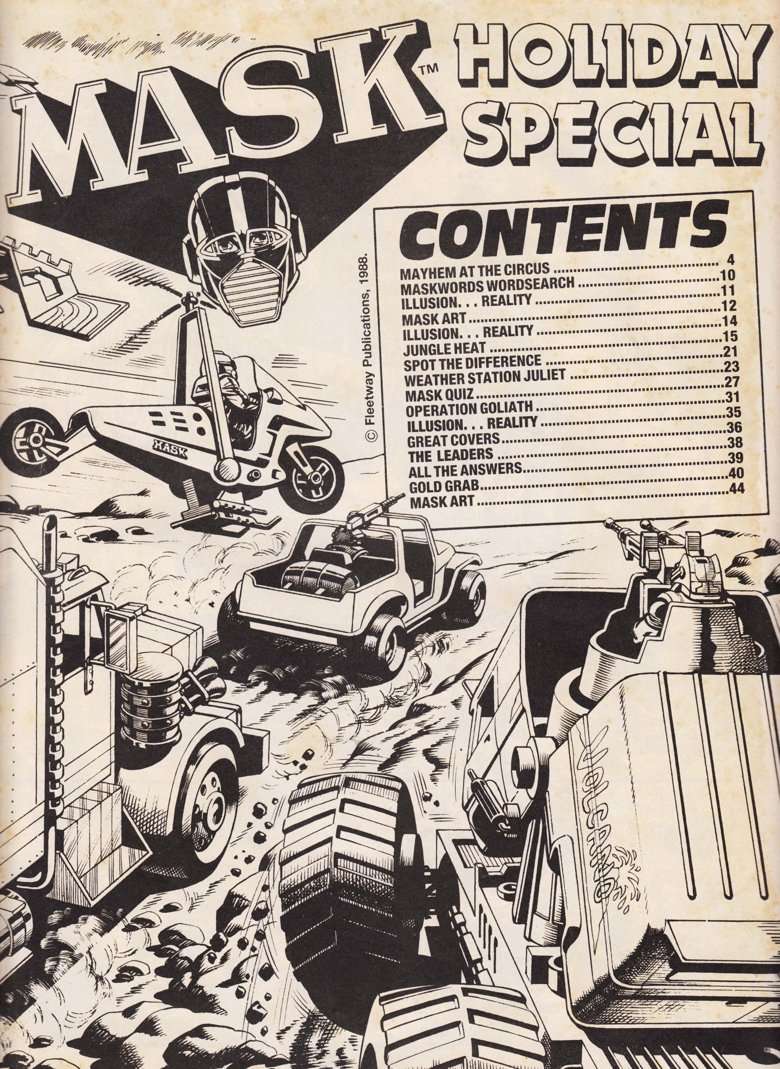 Read online Mask Holiday Special comic -  Issue #2 - 3