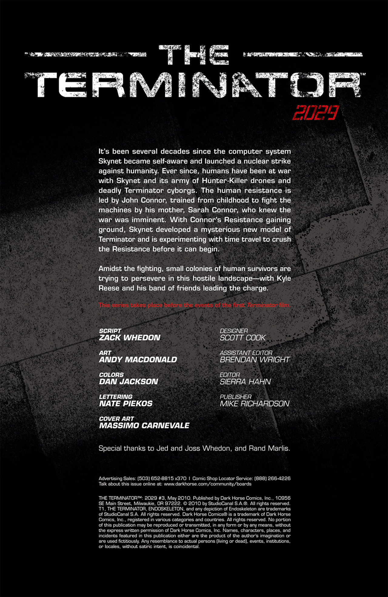 Read online The Terminator 2029 comic -  Issue #3 - 2