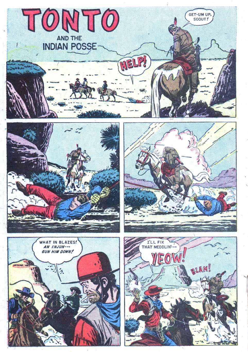 Read online Lone Ranger's Companion Tonto comic -  Issue #5 - 20