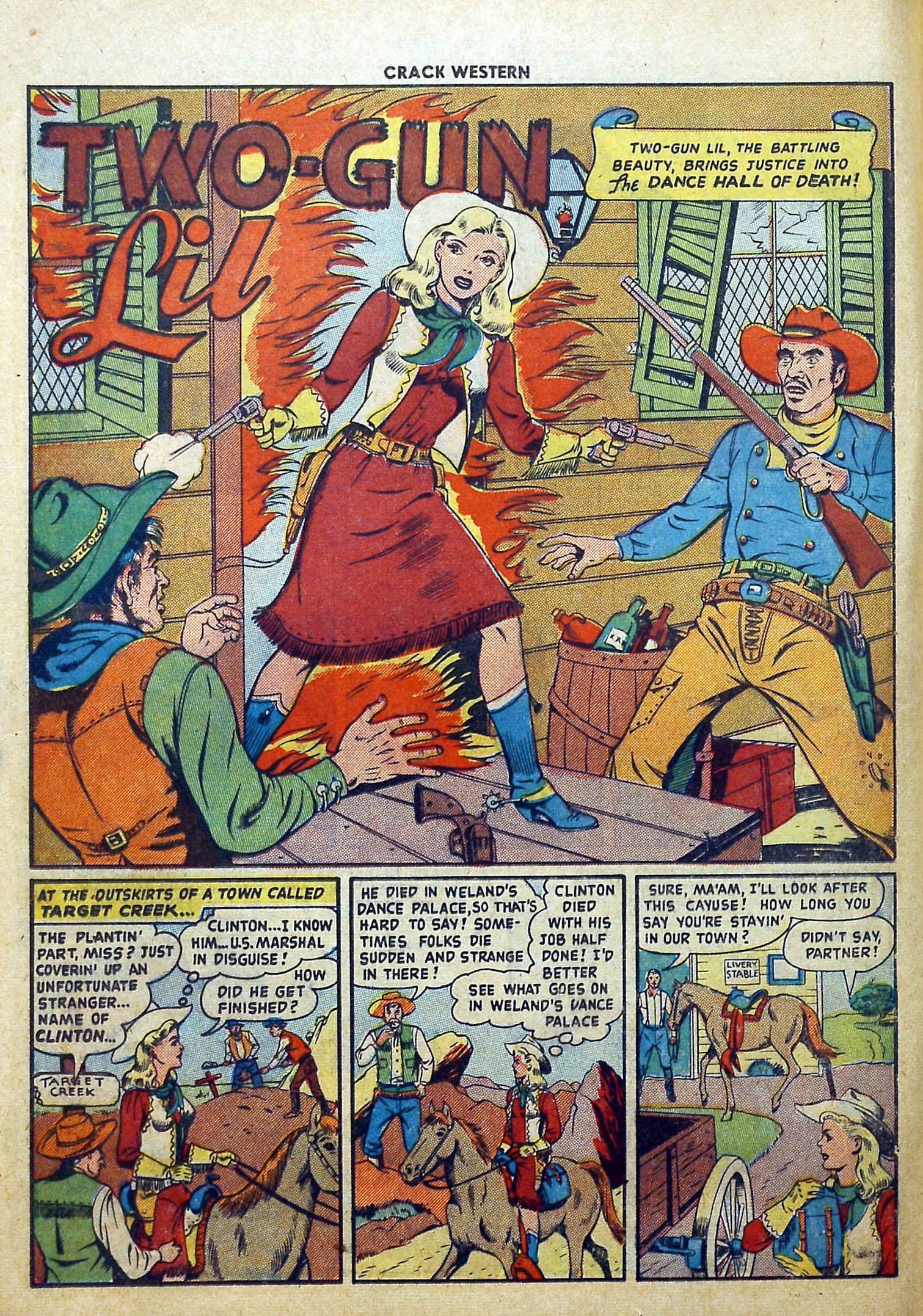 Read online Crack Western comic -  Issue #65 - 12