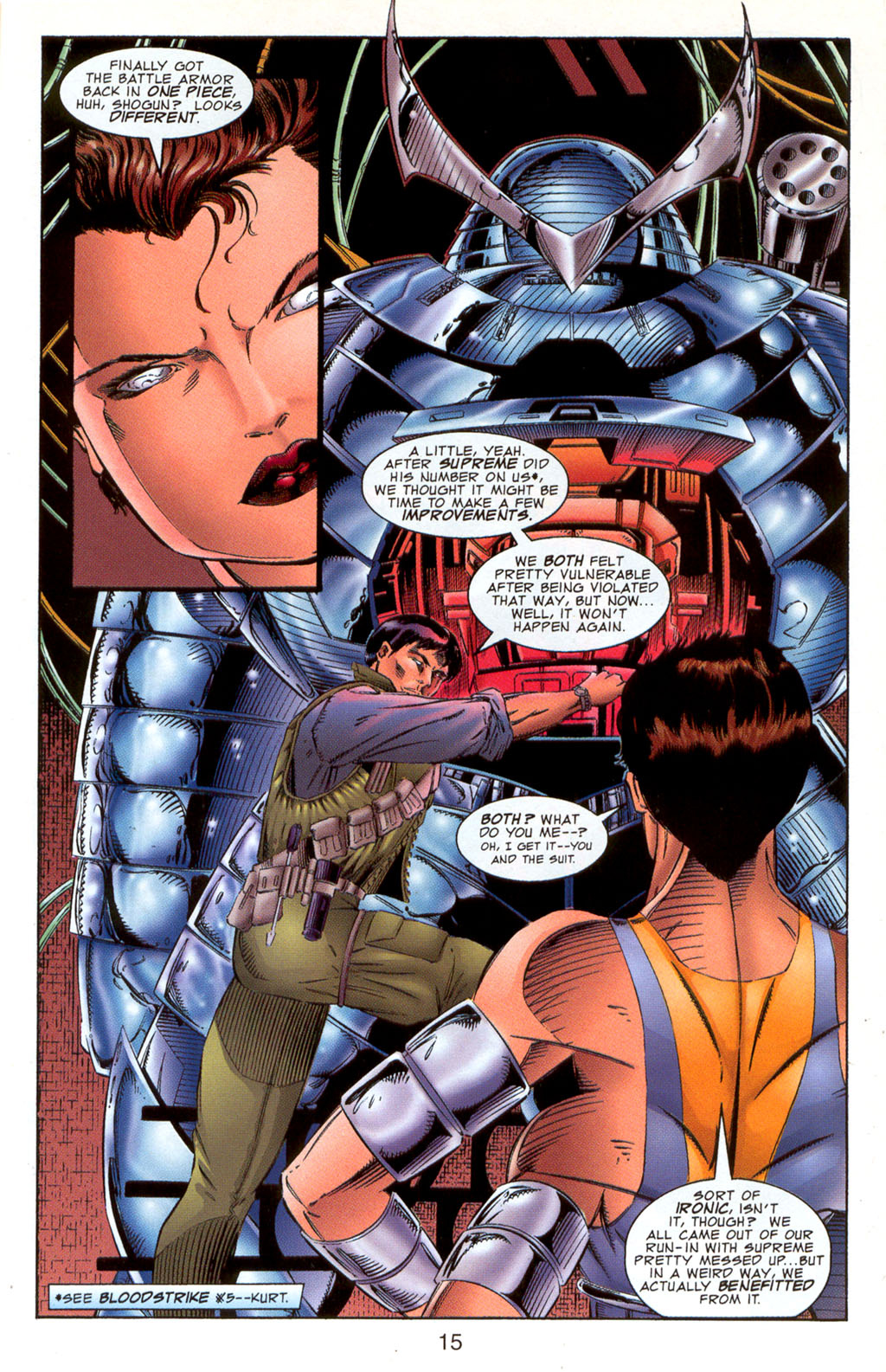 Read online Bloodstrike (1993) comic -  Issue #8 - 16