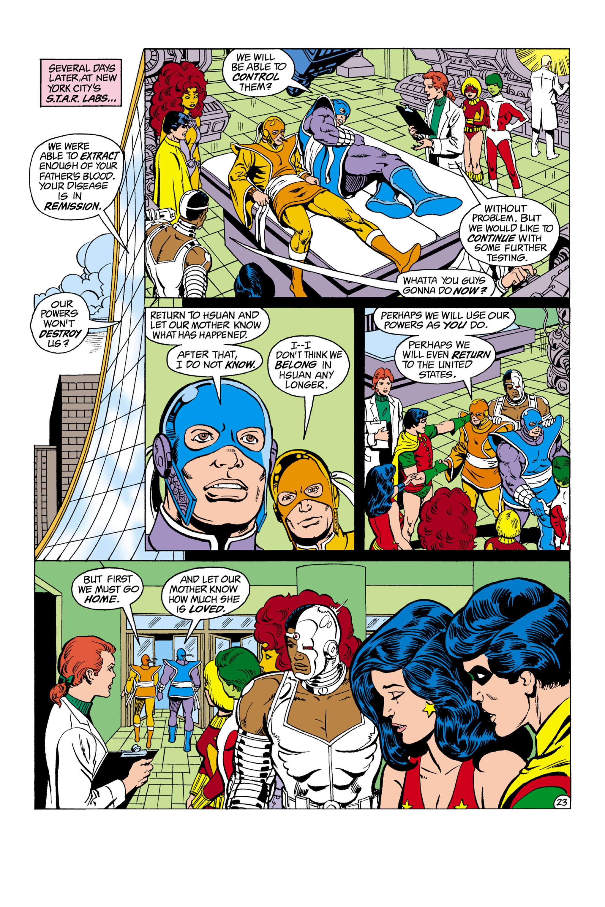 Read online The New Teen Titans (1980) comic -  Issue #36 - 24