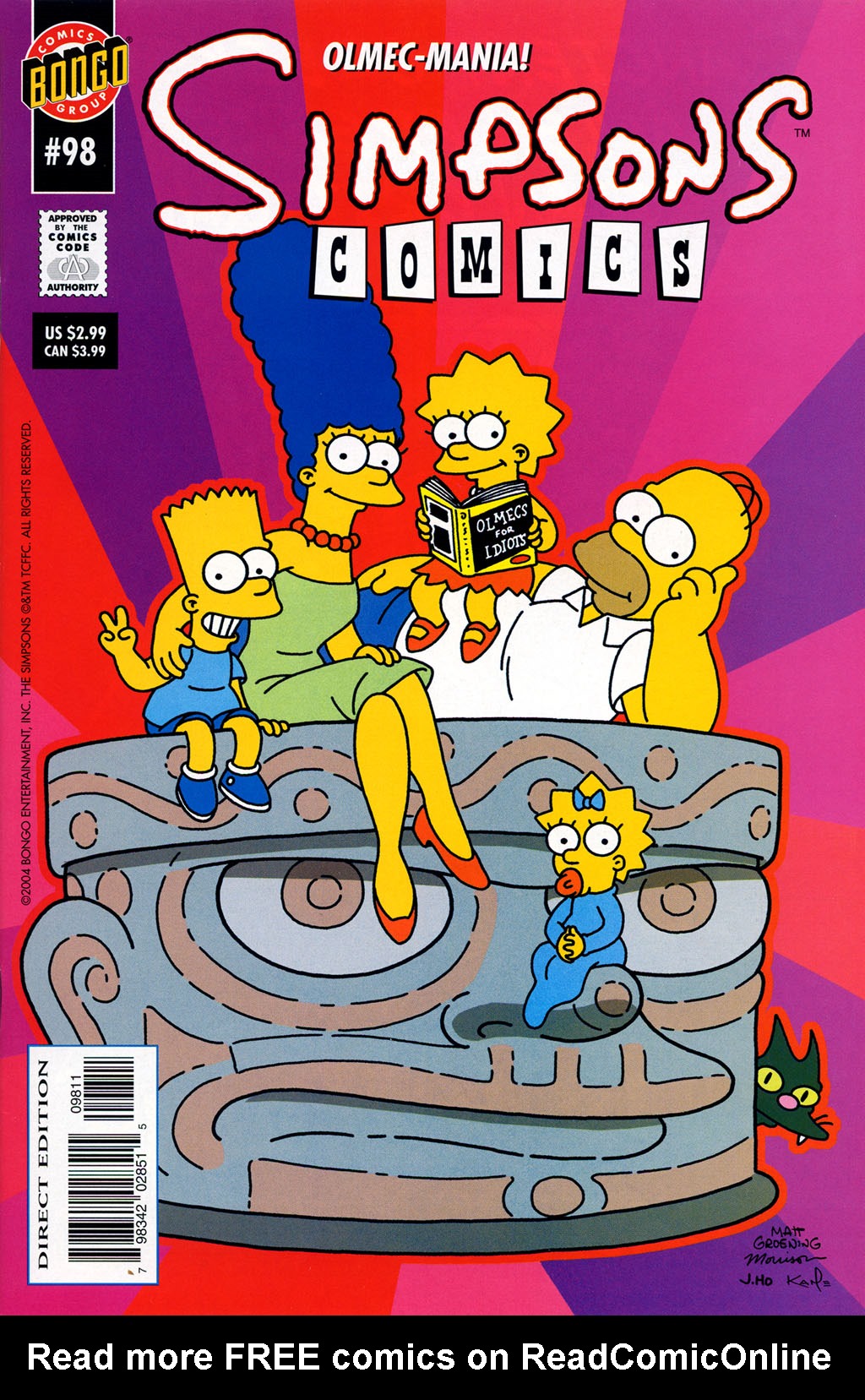 Read online Simpsons Comics comic -  Issue #98 - 1
