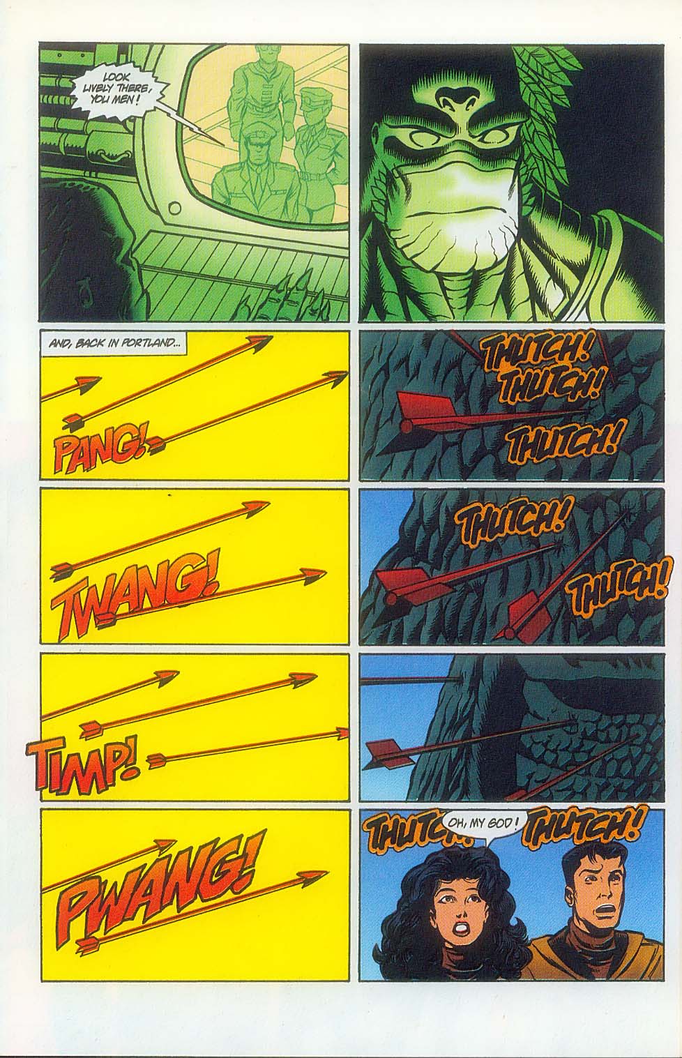 Read online Godzilla (1995) comic -  Issue #7 - 9