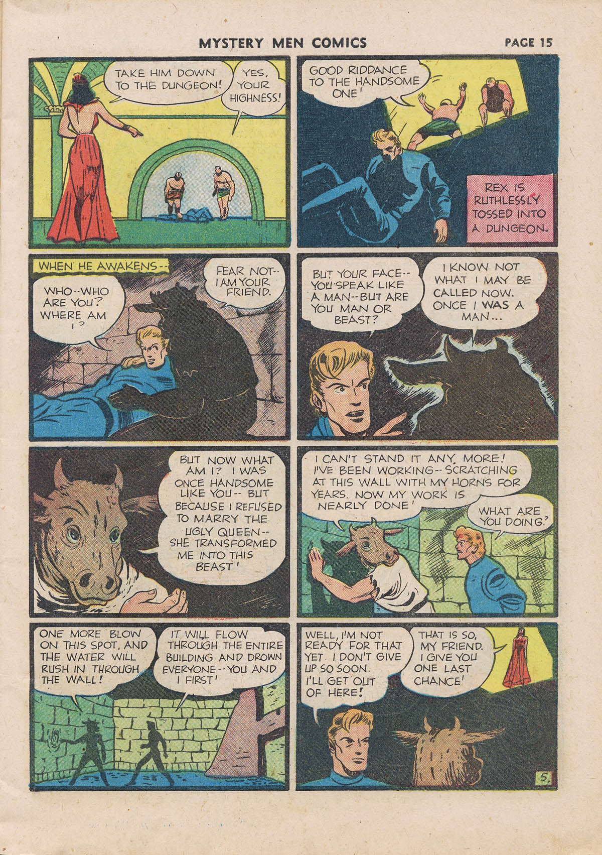 Read online Mystery Men Comics comic -  Issue #22 - 19