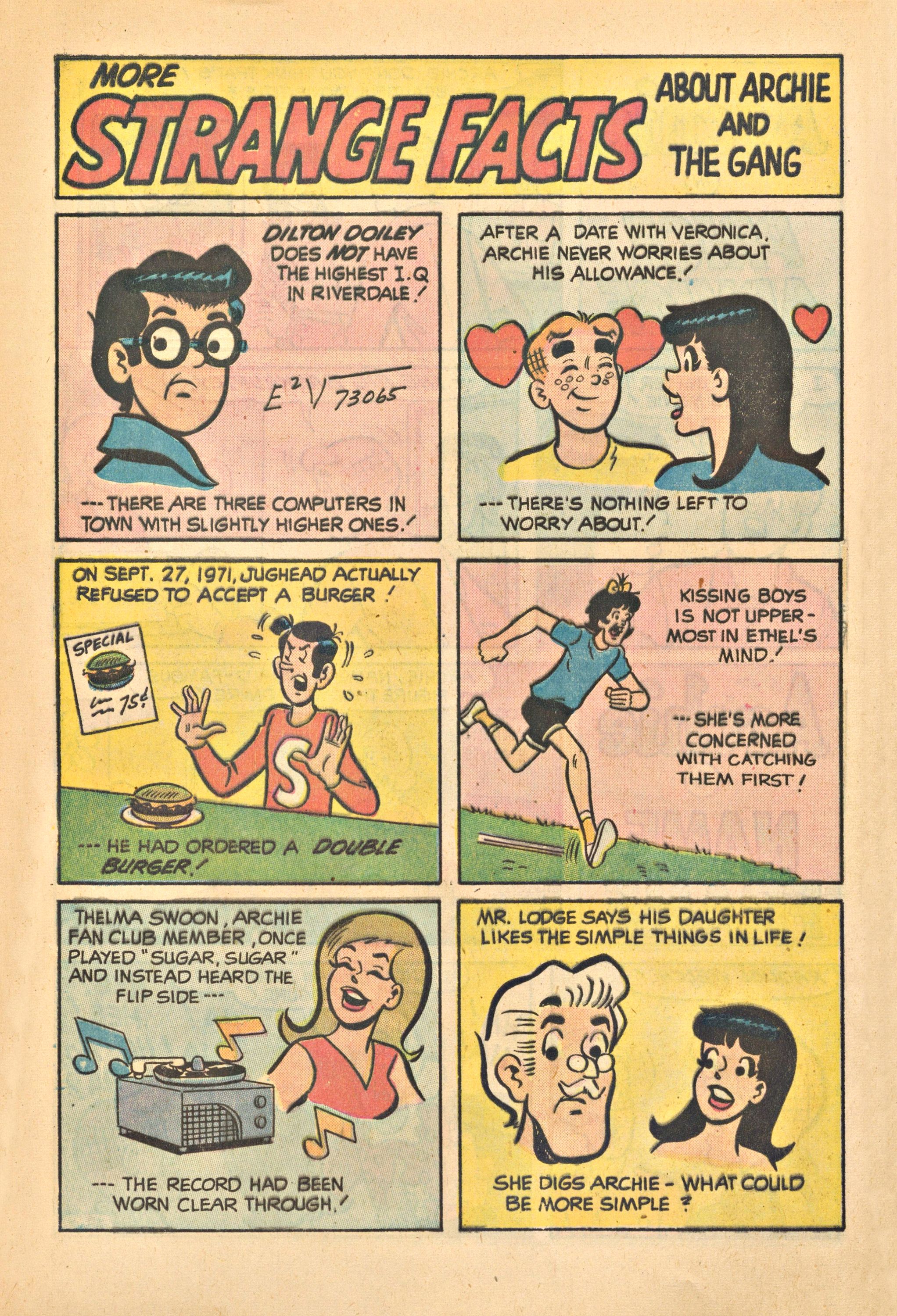 Read online Archie's Joke Book Magazine comic -  Issue #175 - 32