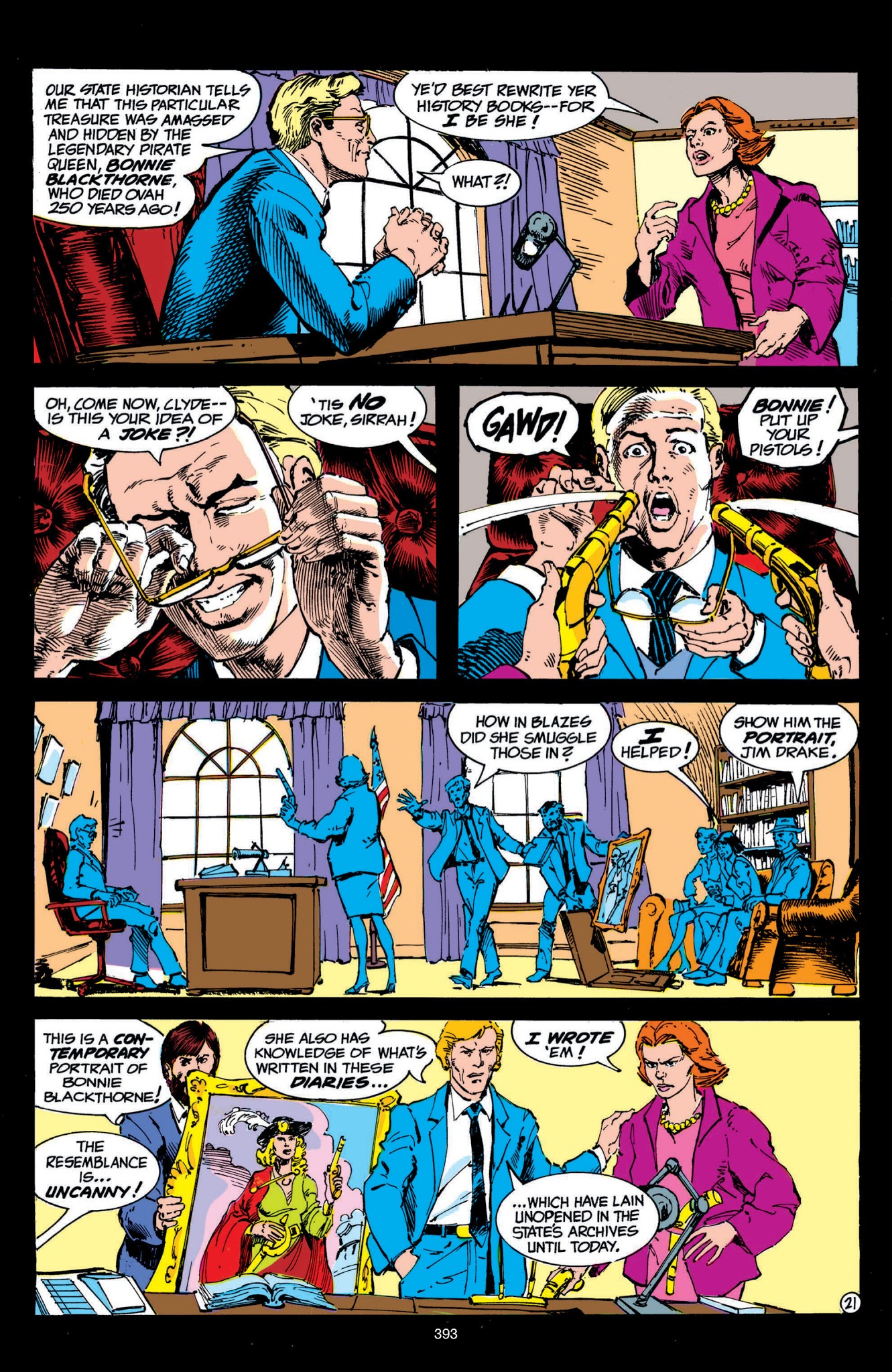 Read online Swords of the Swashbucklers comic -  Issue # TPB - 377