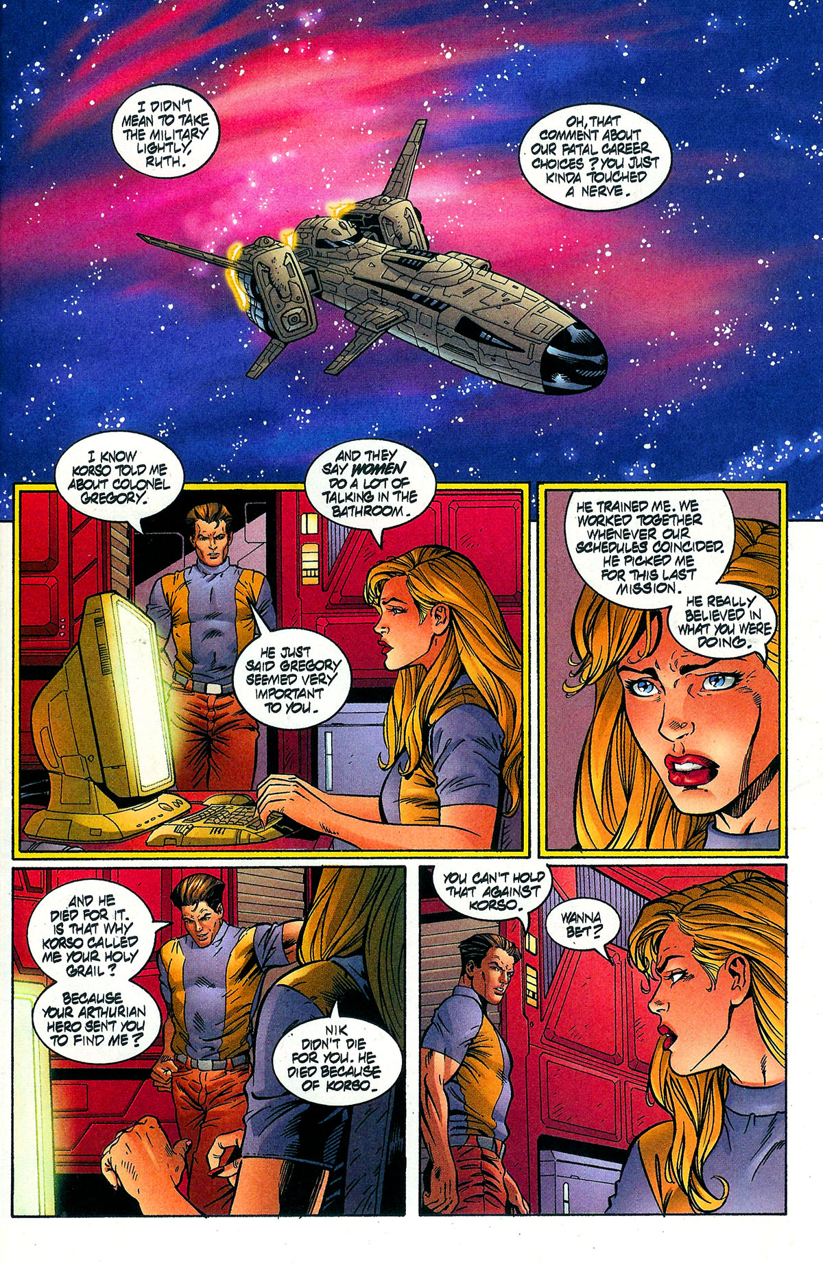 Read online Titan A.E. comic -  Issue #3 - 3