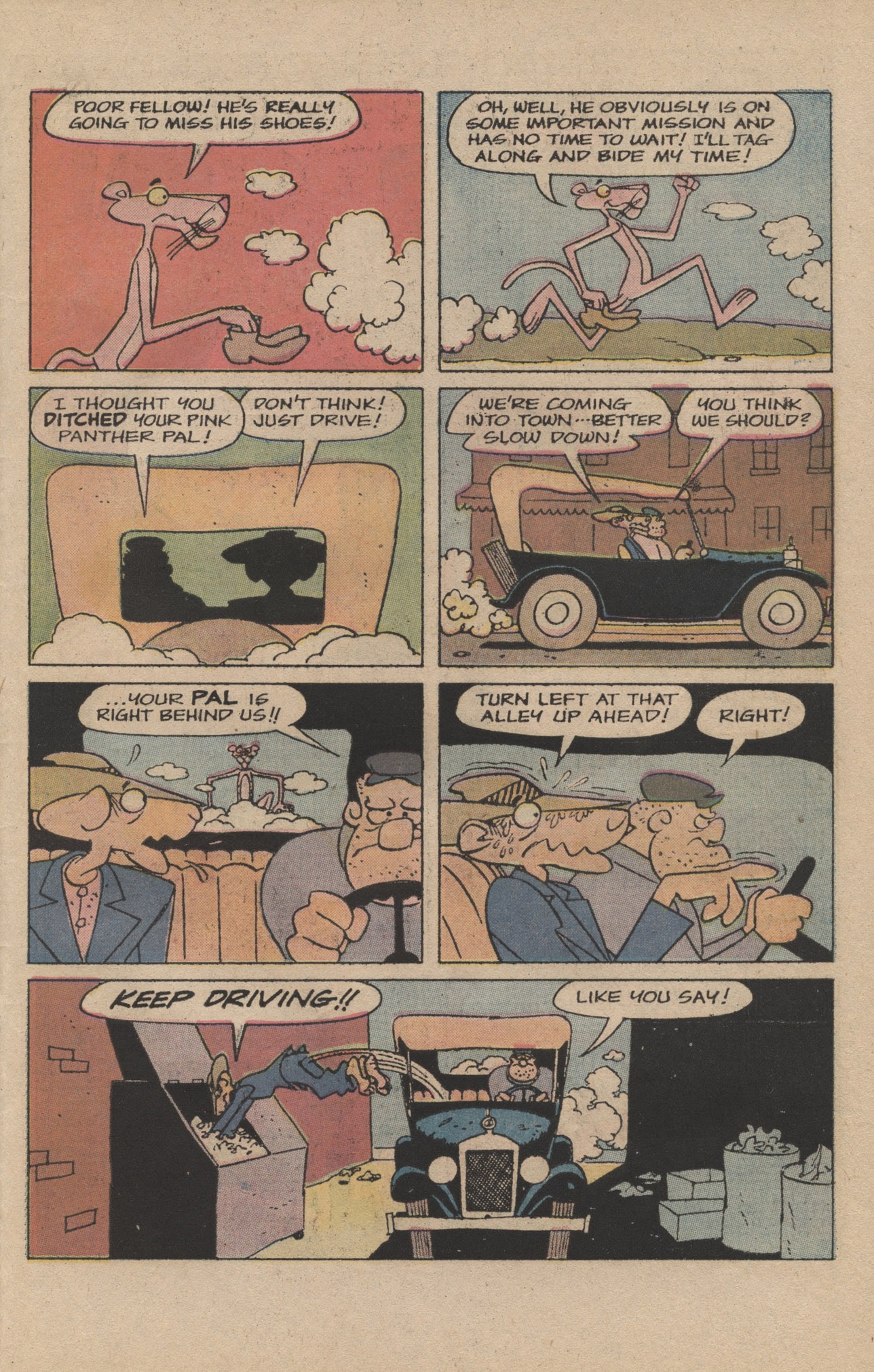 Read online The Pink Panther (1971) comic -  Issue #25 - 31