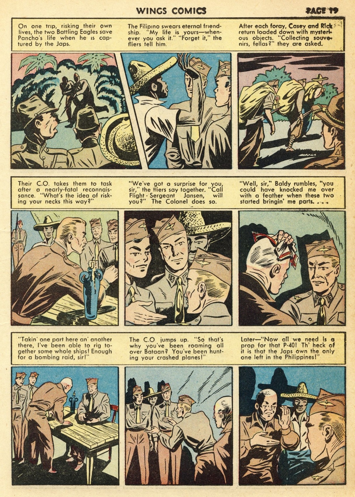 Read online Wings Comics comic -  Issue #23 - 21