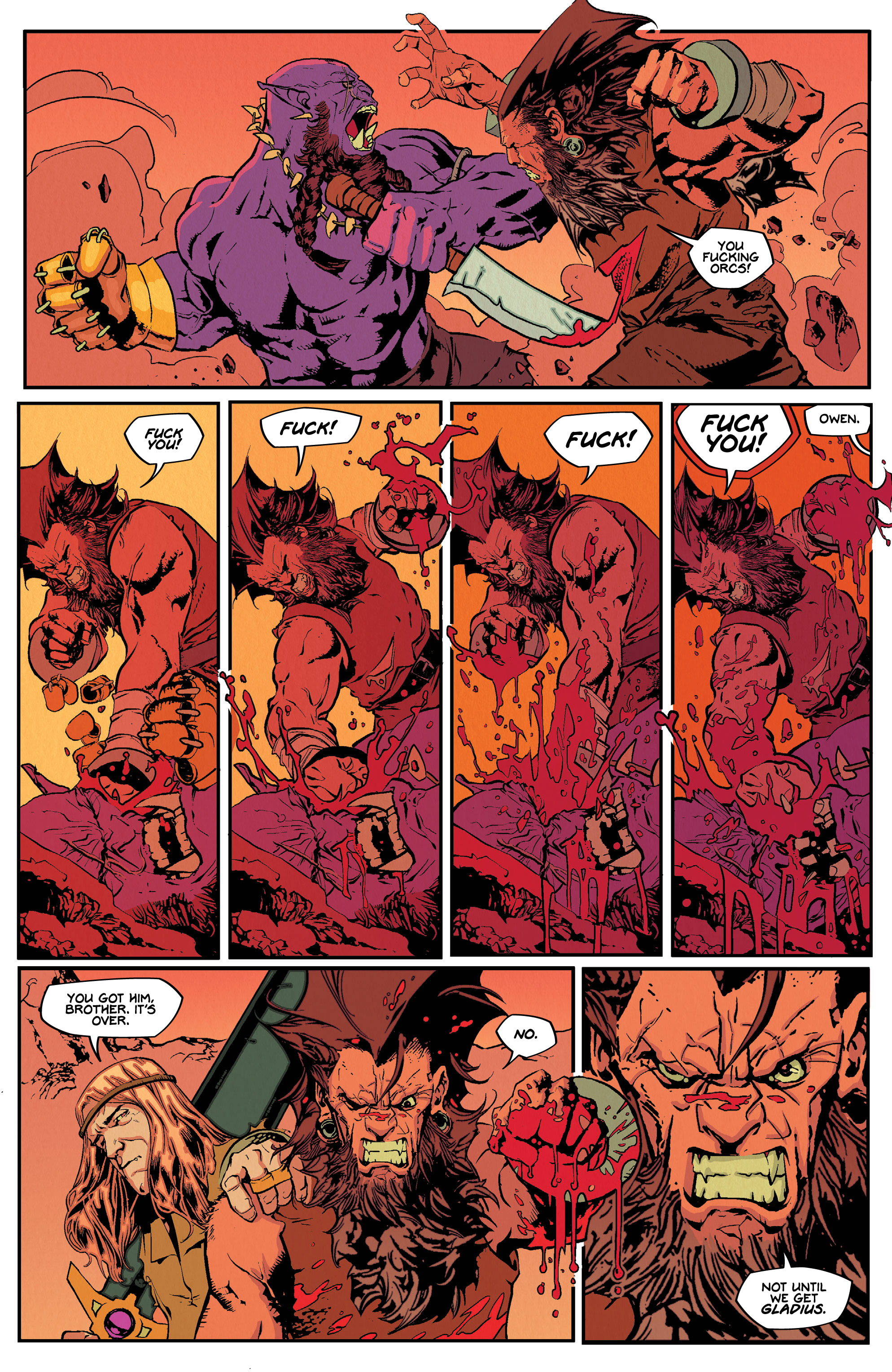 Read online Barbaric: Axe to Grind comic -  Issue #2 - 7
