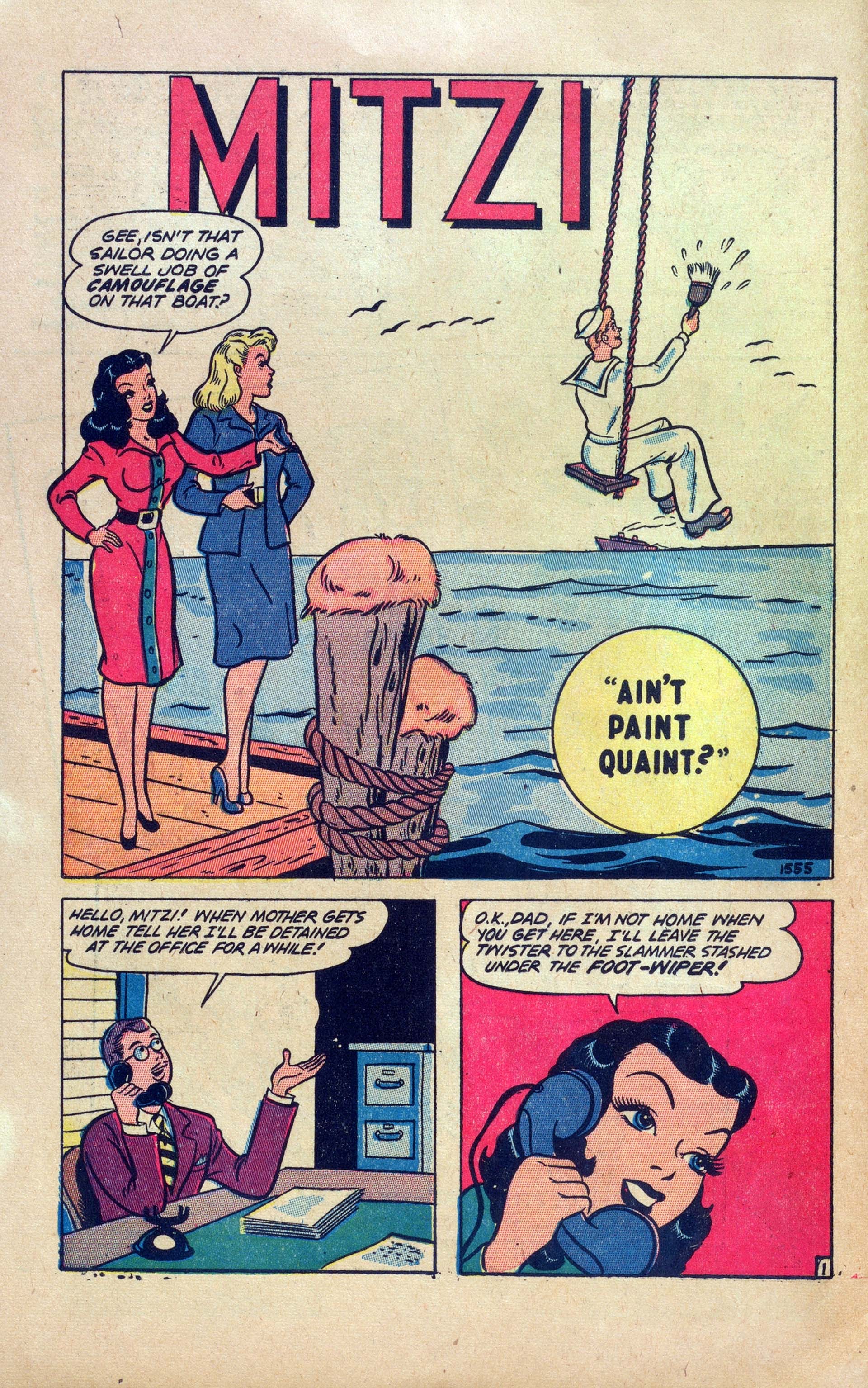 Read online Mitzi Comics comic -  Issue #1 - 12