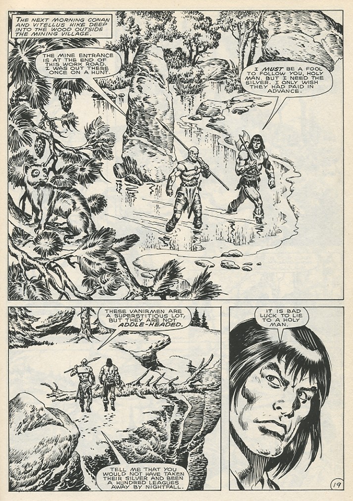Read online The Savage Sword Of Conan comic -  Issue #141 - 25