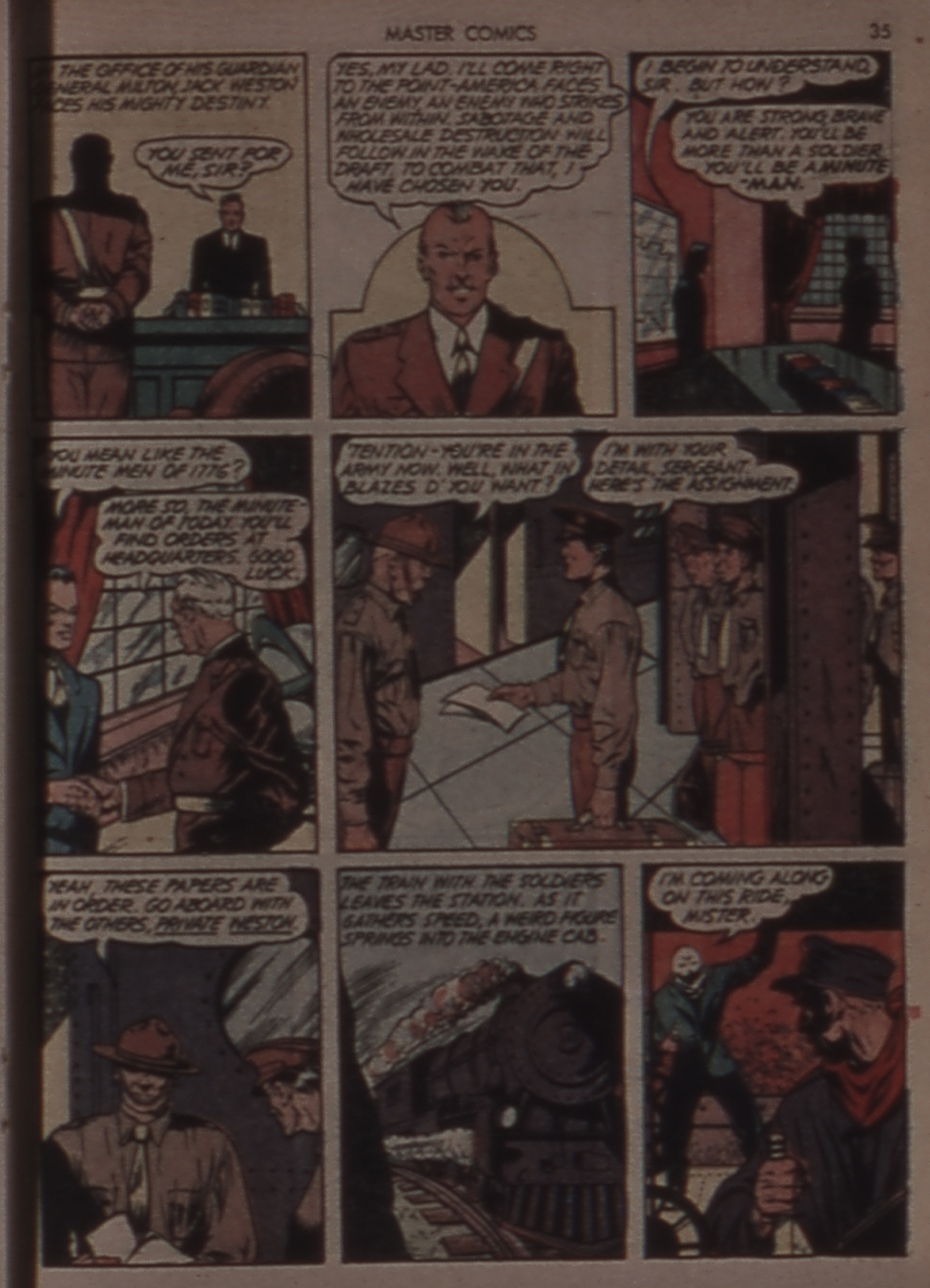 Read online Master Comics comic -  Issue #11 - 37
