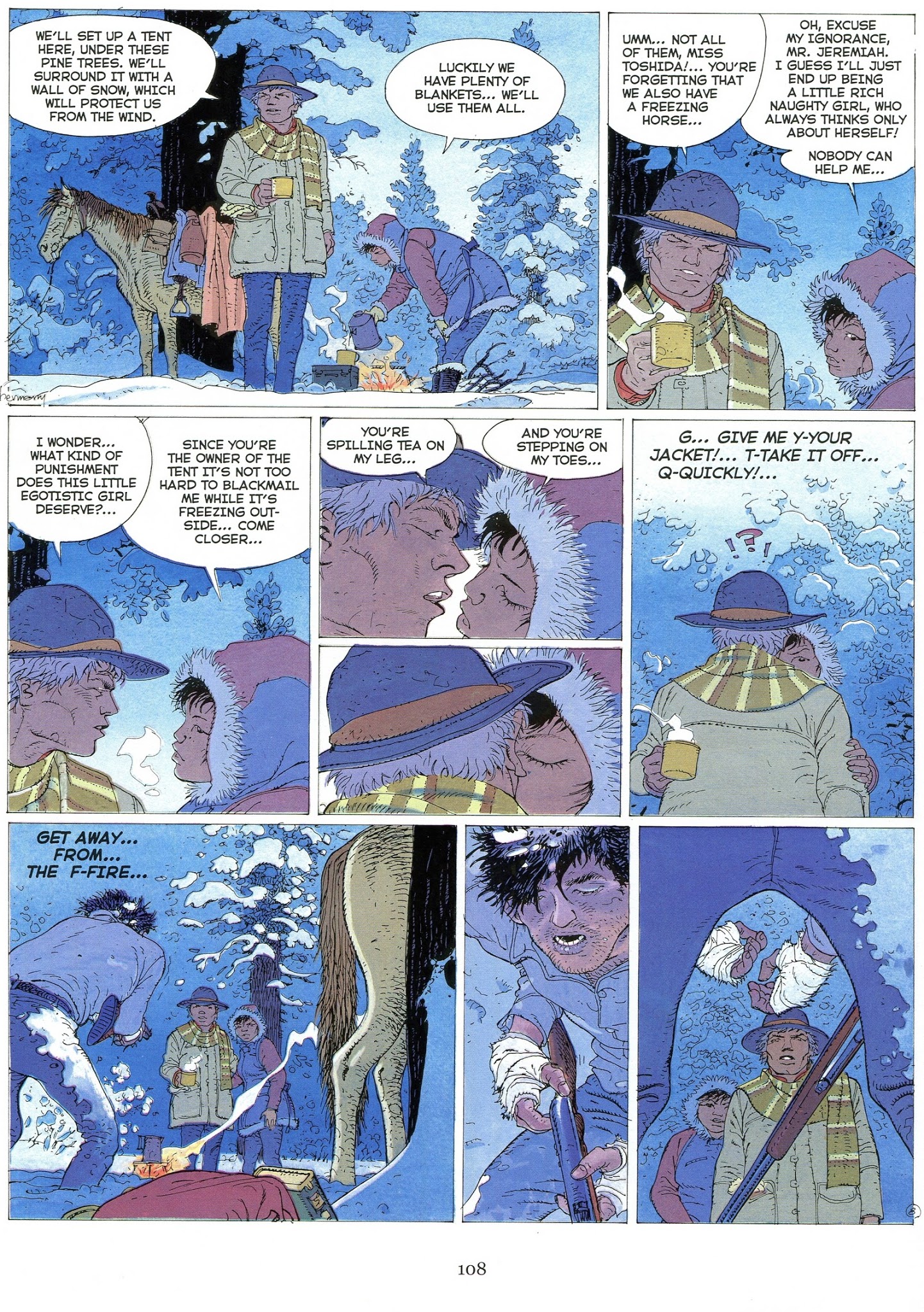 Read online Jeremiah by Hermann comic -  Issue # TPB 3 - 109